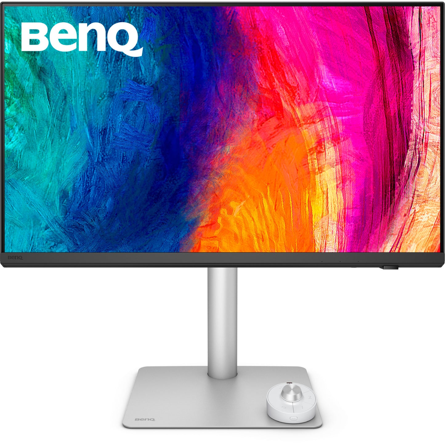 BenQ pd2730s 27 5k uhd monitor (wit zilver, hdmi, displayport, audio, thunderbolt 4, usb-c)