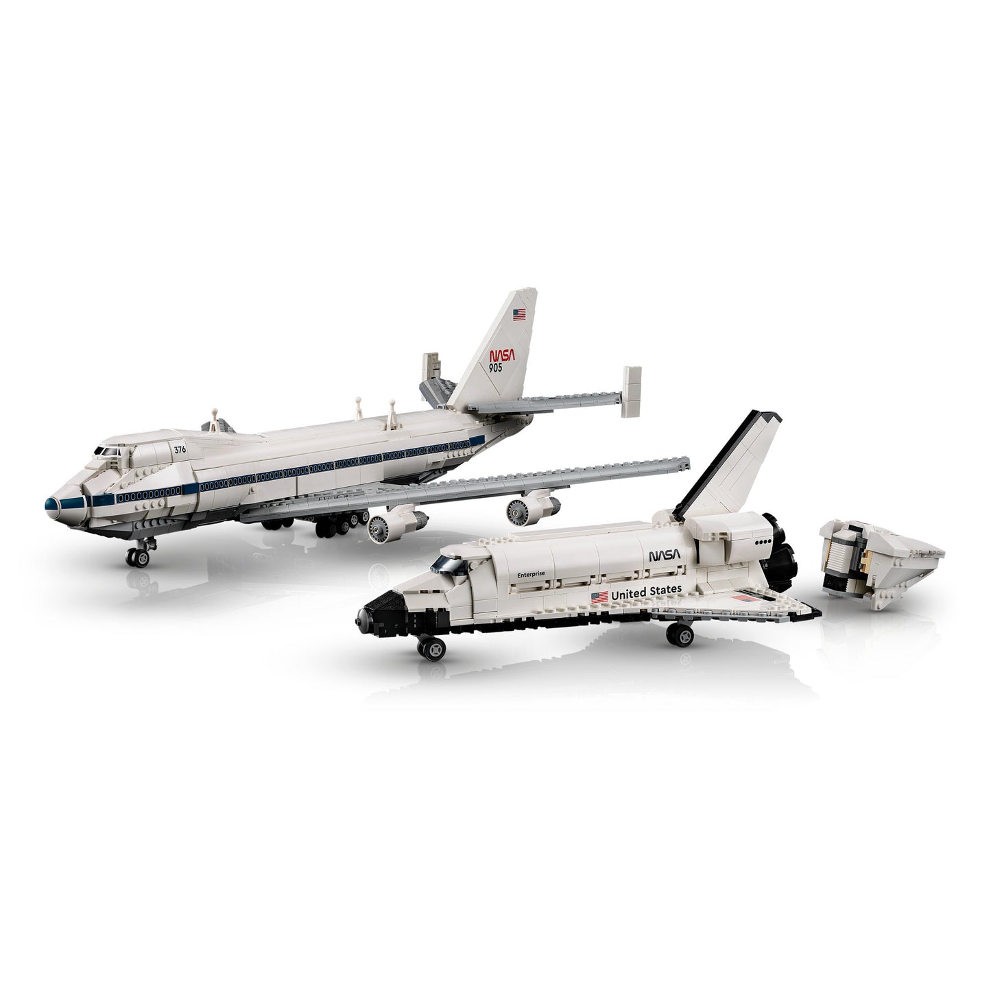 LEGO icons - shuttle carrier aircraft constructiespeelgoed (10360)
