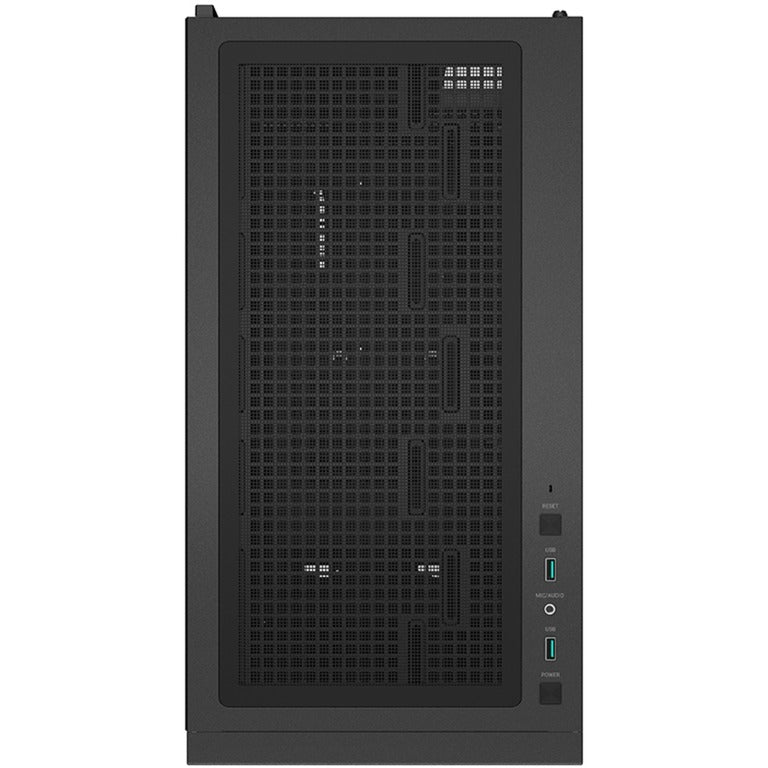 DeepCool ch510 midi tower behuizing (zwart | 2x usb-a | tempered glass)