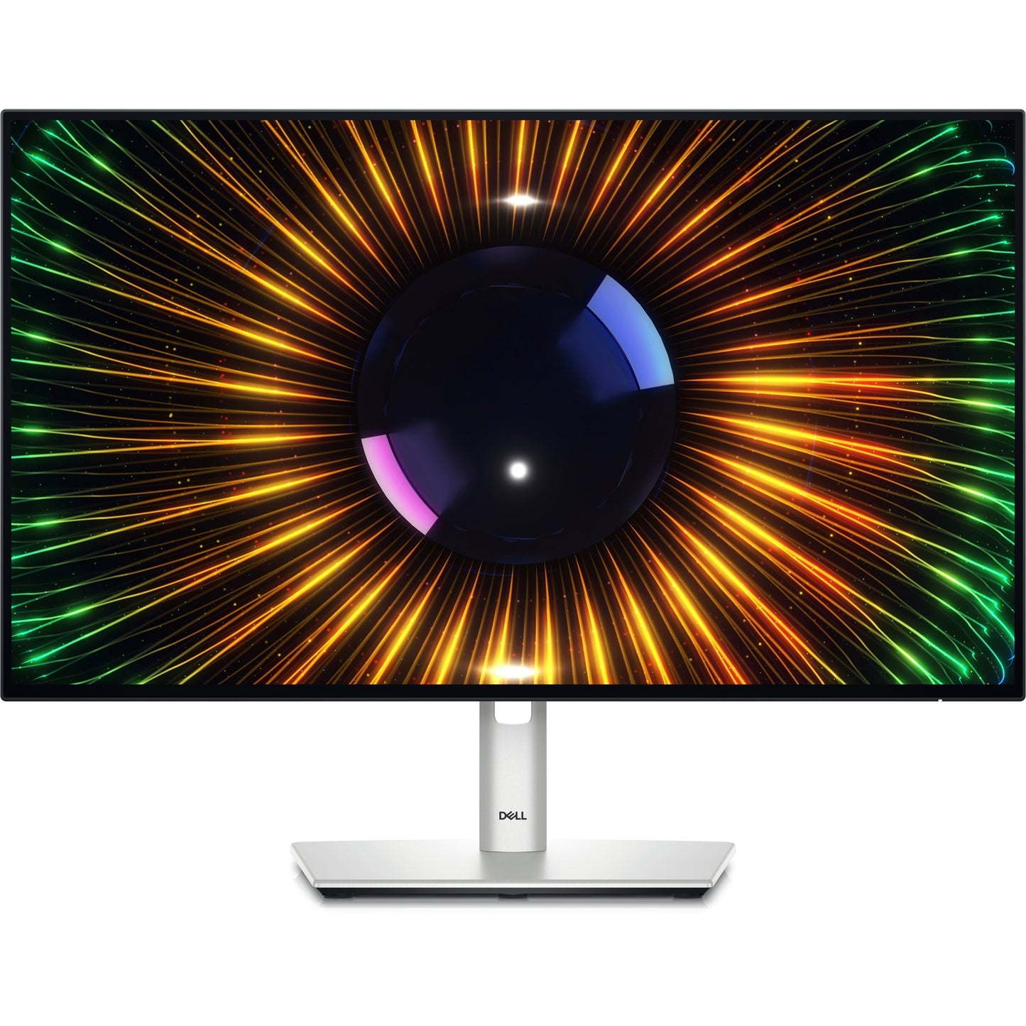 Dell ultrasharp u2424h 23.8 monitor (zilver zwart, hdmi, 2x displayport, usb-a, 2x usb-c, 120 hz)