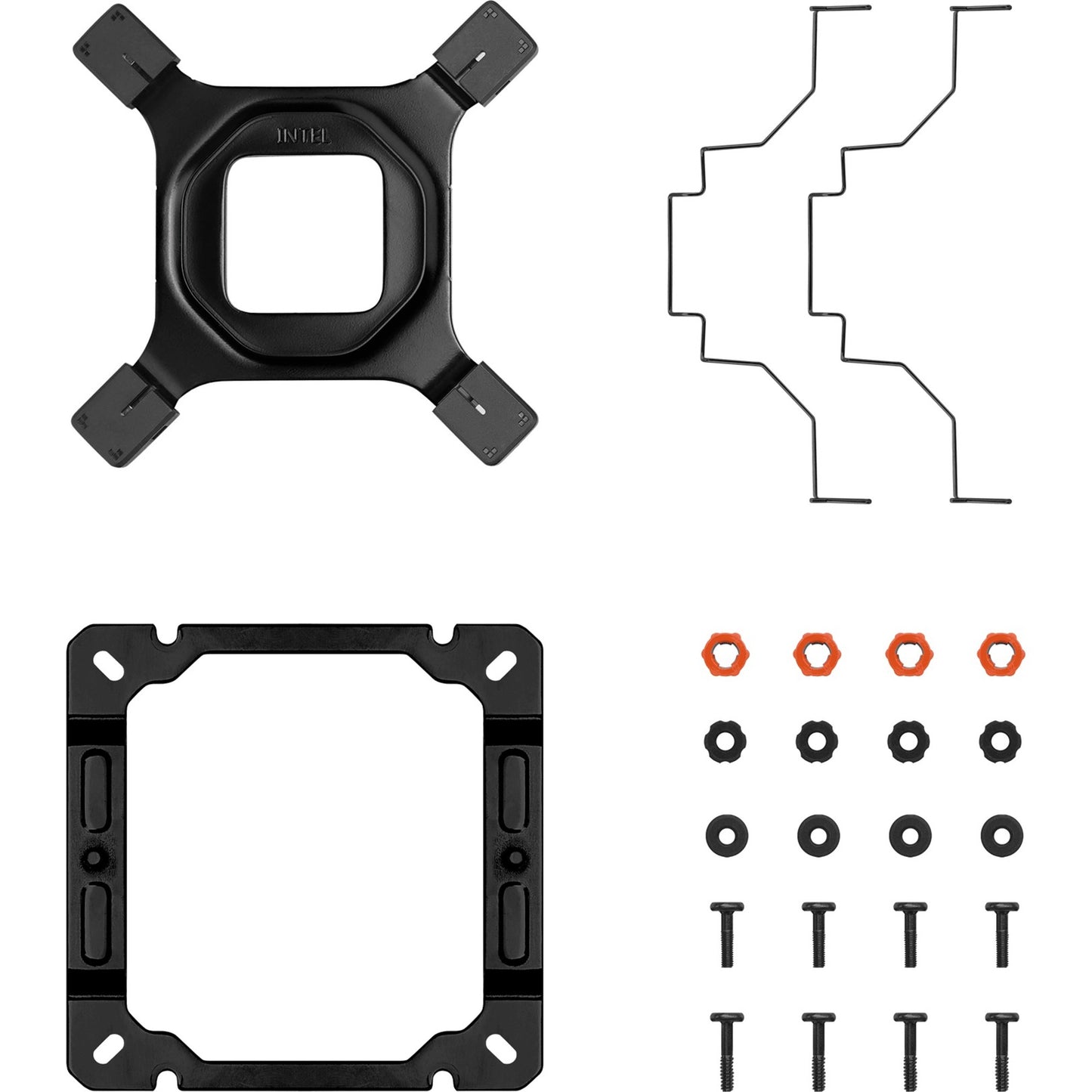 DeepCool ak400 digital rgb cpu-koeler (zwart, 4-pins pwm fan-connector)
