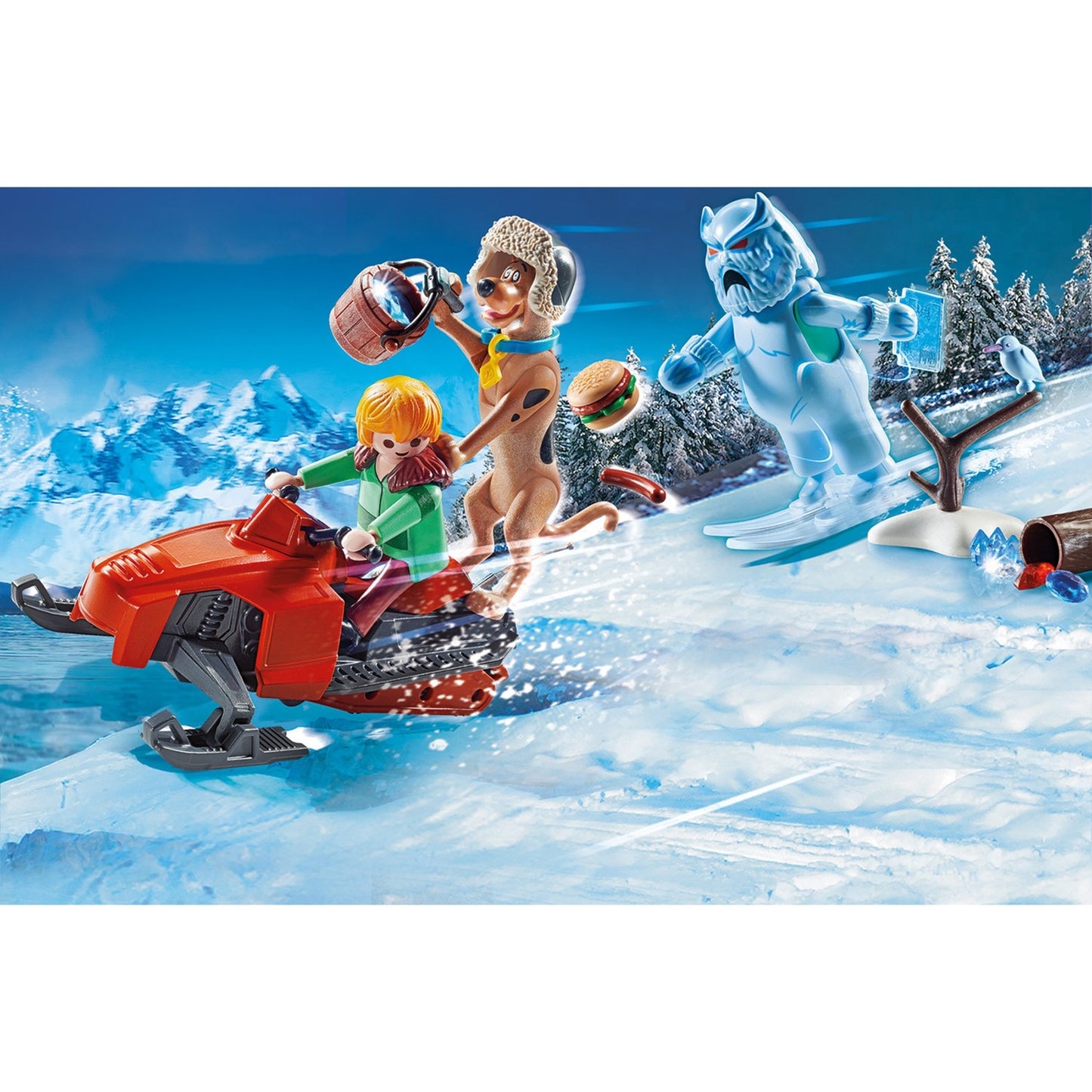 PLAYMOBIL scooby-doo! - avontuur met snow ghost constructiespeelgoed (70706)