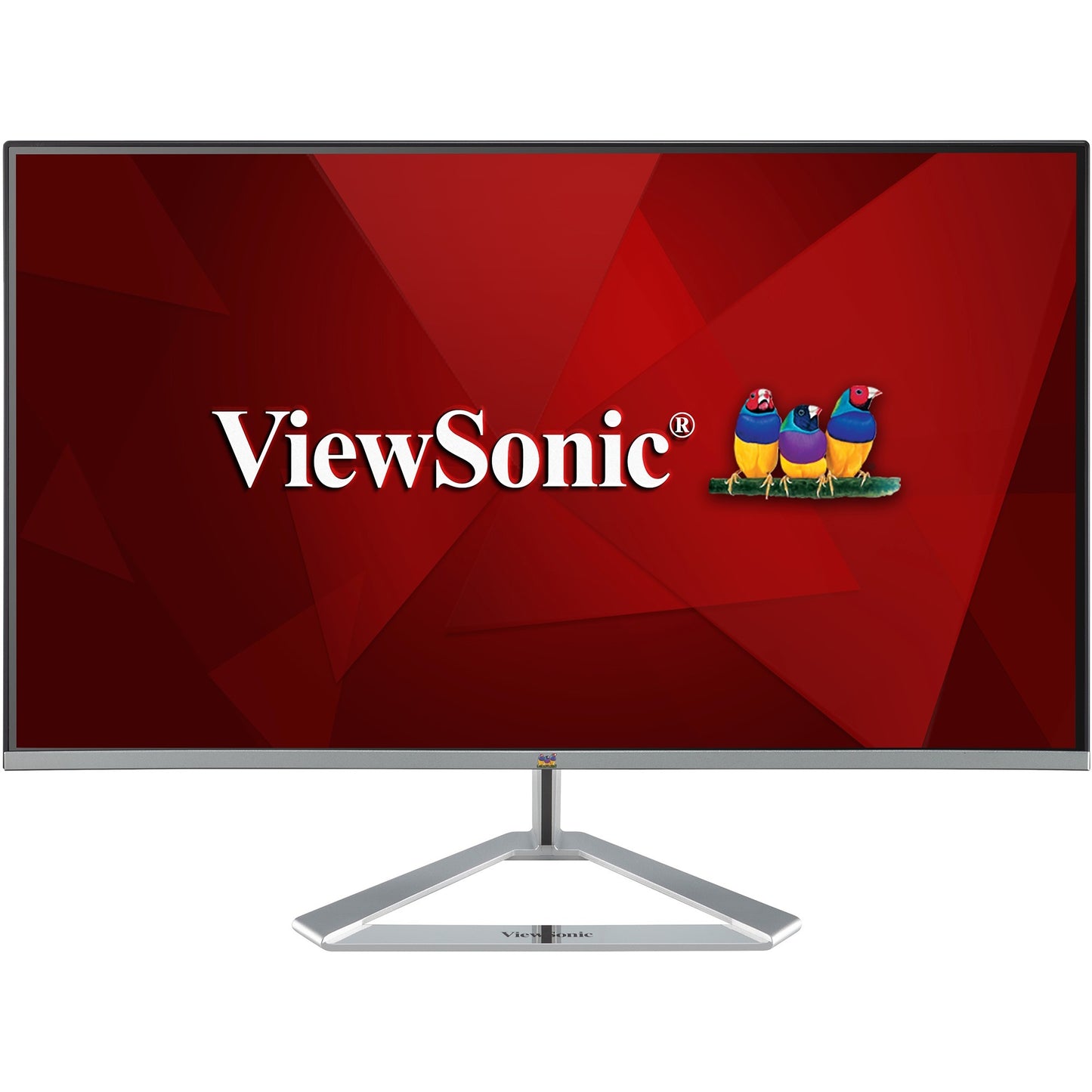 ViewSonic vx2776-smh 27 monitor (zwart zilver, 2x hdmi, vga, audio)