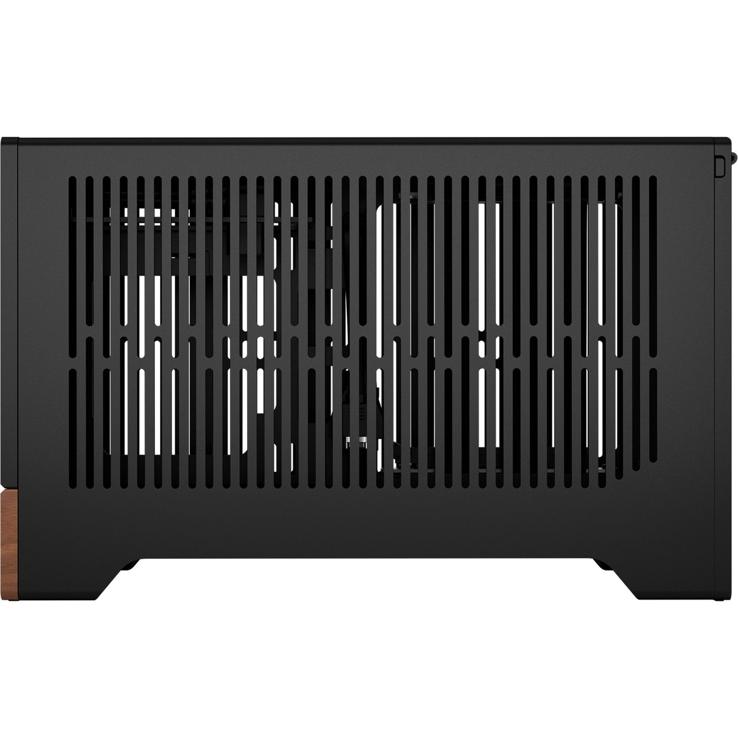 Fractal Design terra mini tower behuizing (grafiet houtkleur | 1x usb-a | 1x usb-c)