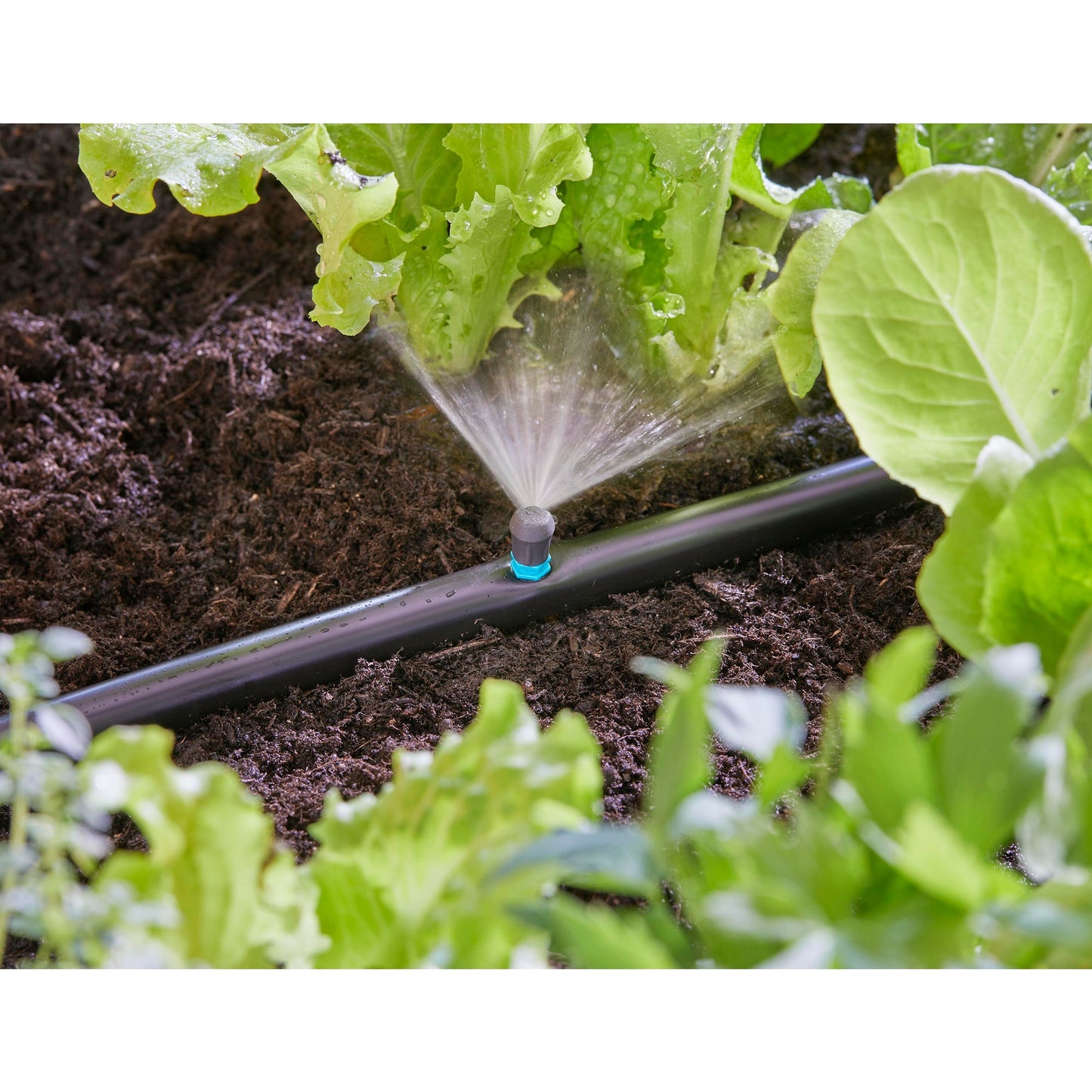 GARDENA micro-drip-system sproeier 90° (zwart turquoise, 5 stuks)
