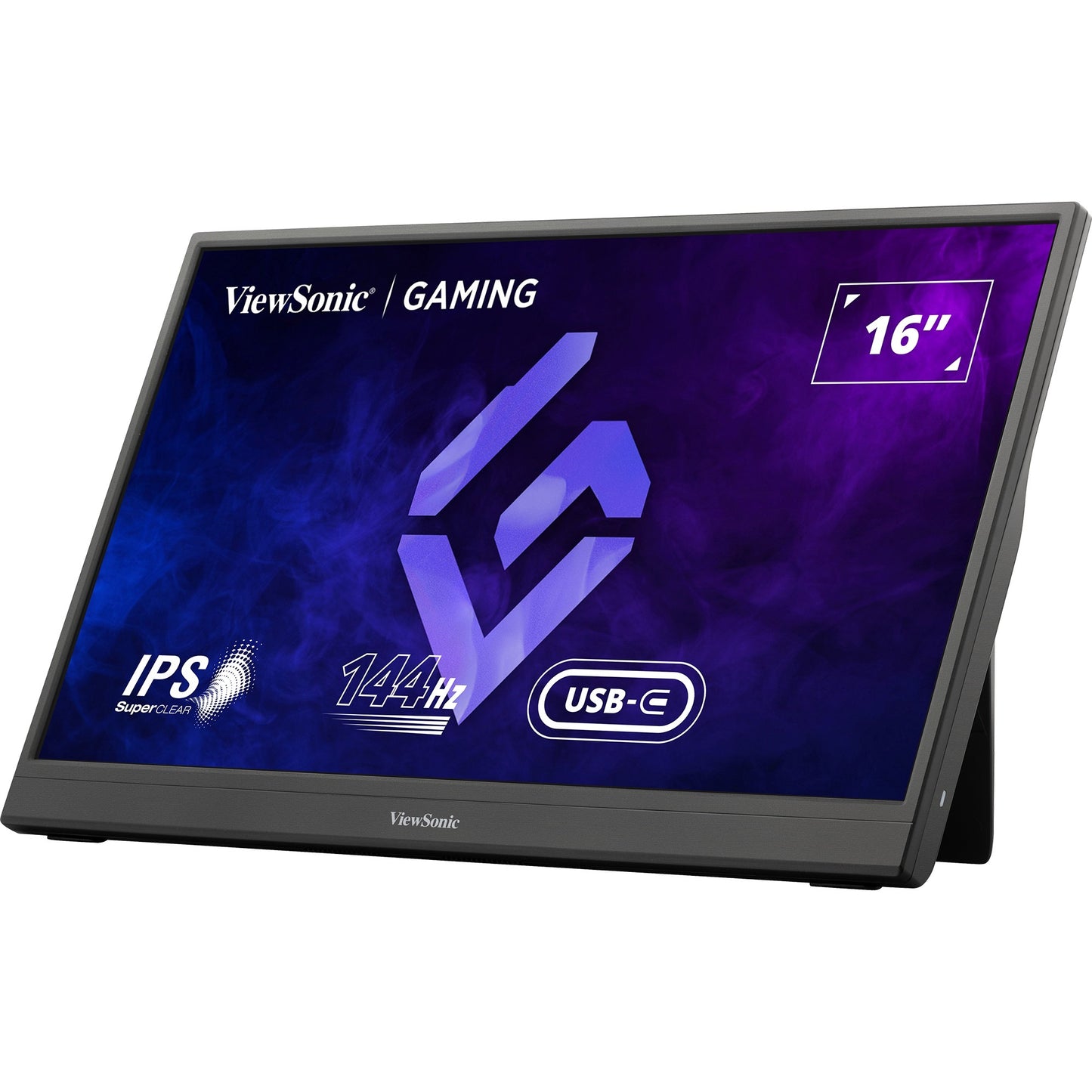 ViewSonic vx1654 draagbare gaming monitor 16 (zwart, 1x micro-hdmi, usb-c, sound, 144 hz)
