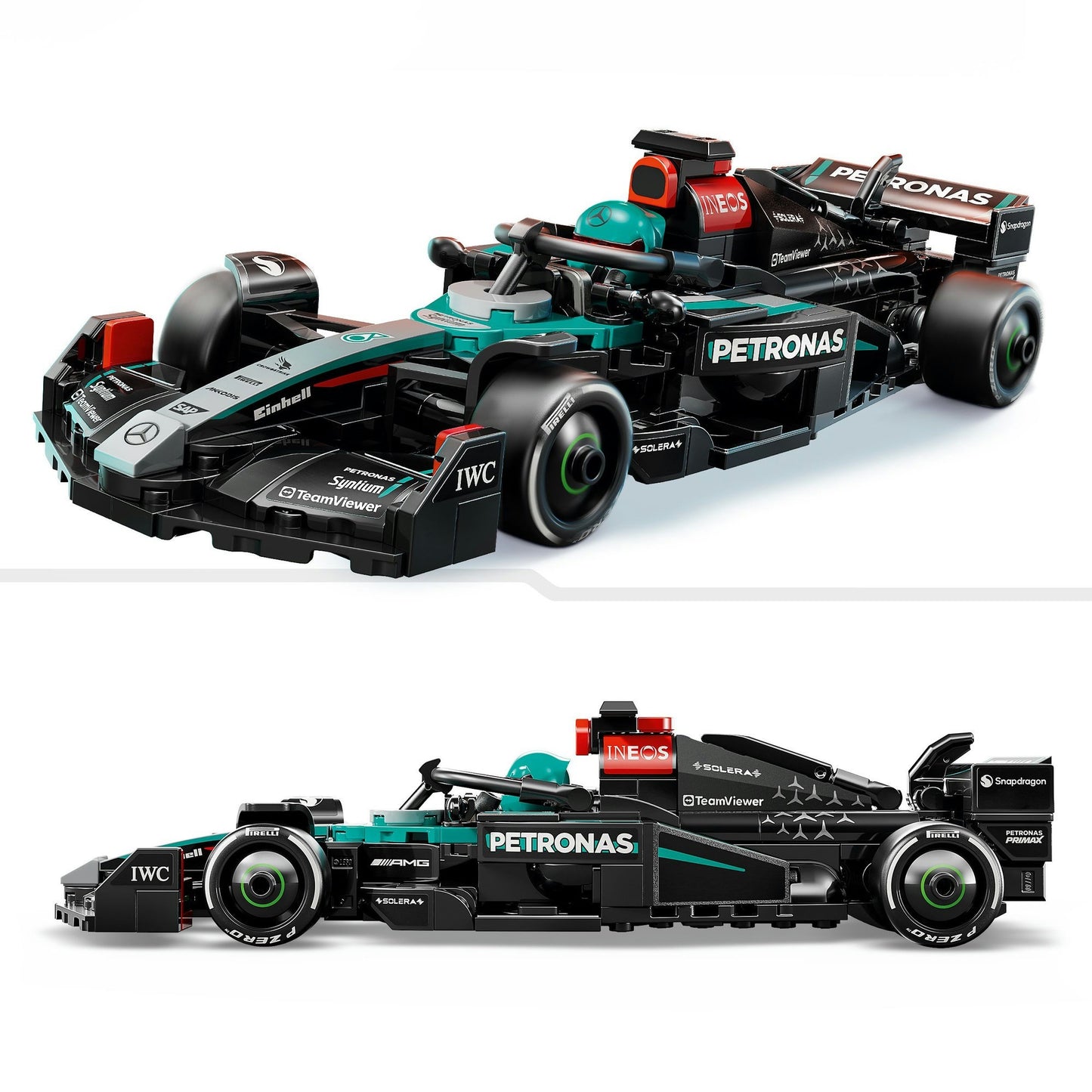 LEGO speed champions 77244 mercedes-amg f1 w15 racewagen