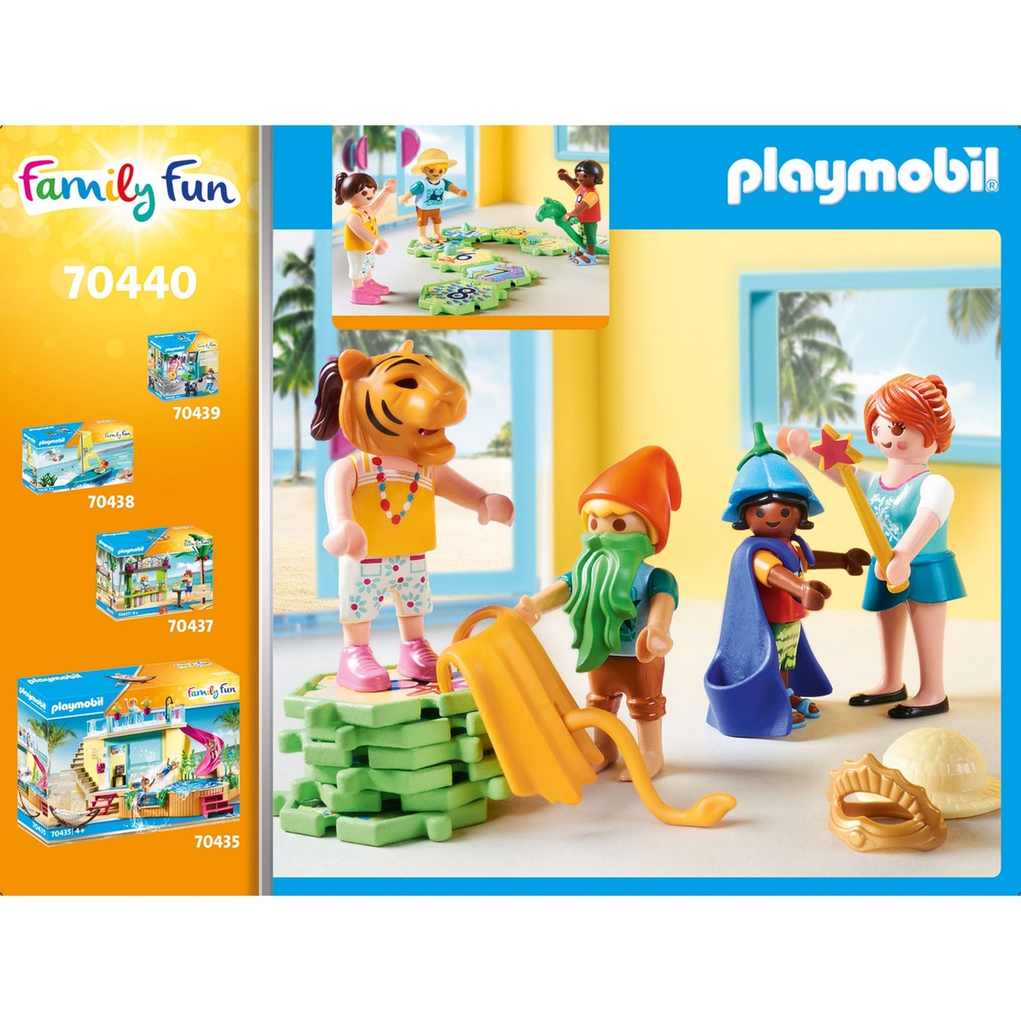 PLAYMOBIL family fun - kids club constructiespeelgoed (70440)