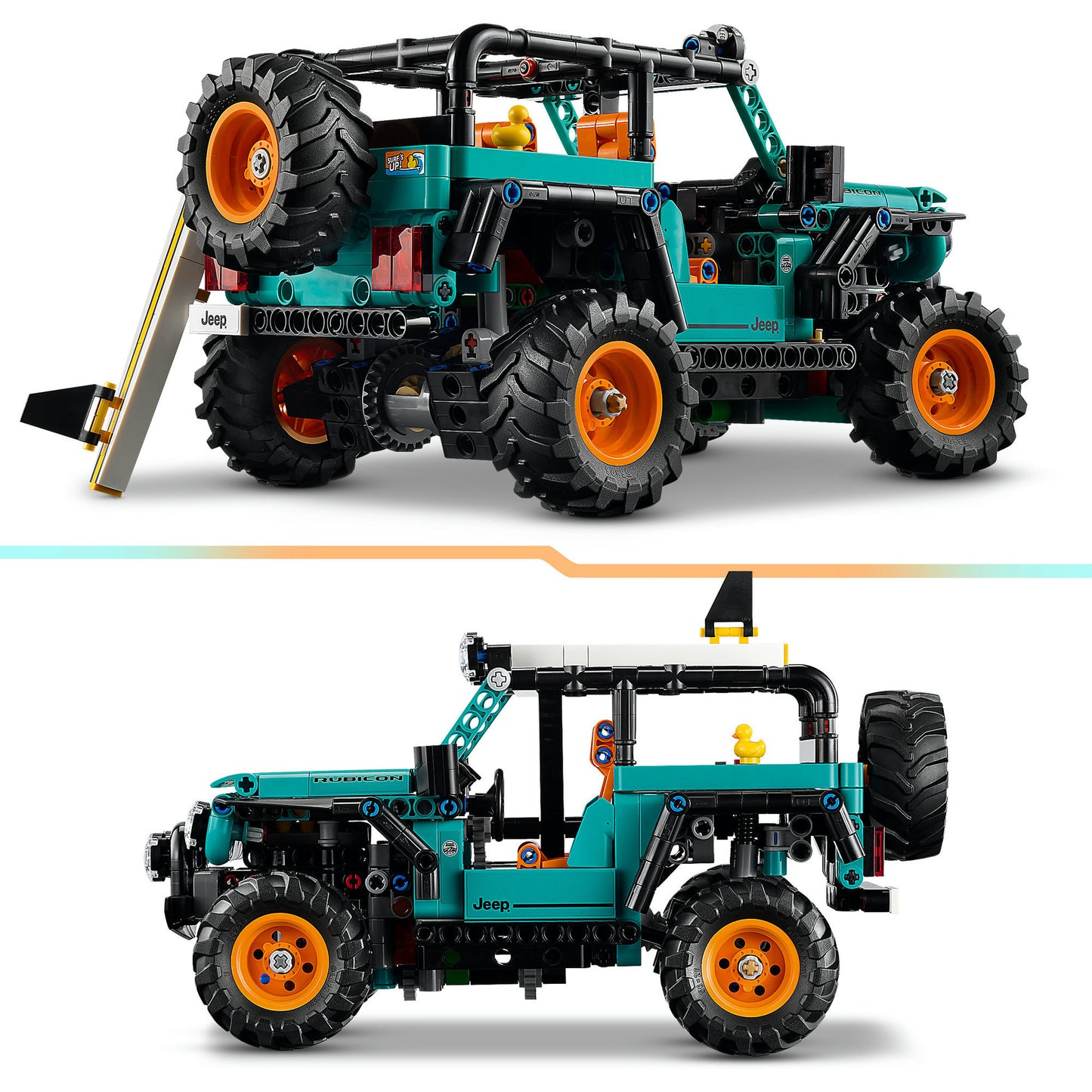 LEGO technic 42227 jeep wrangler rubicon terreinwagen