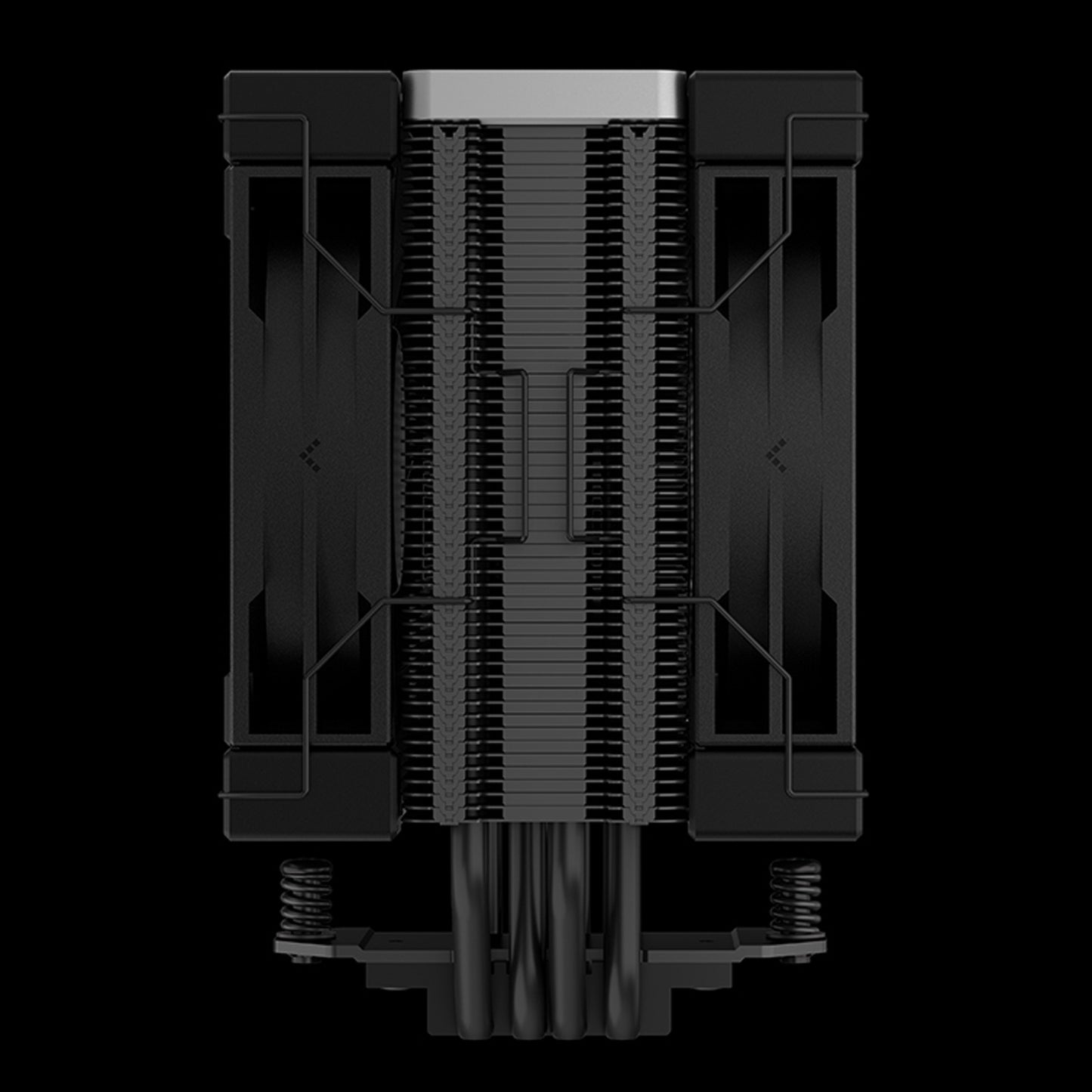 DeepCool ak400 zero dark plus cpu-koeler (zwart)