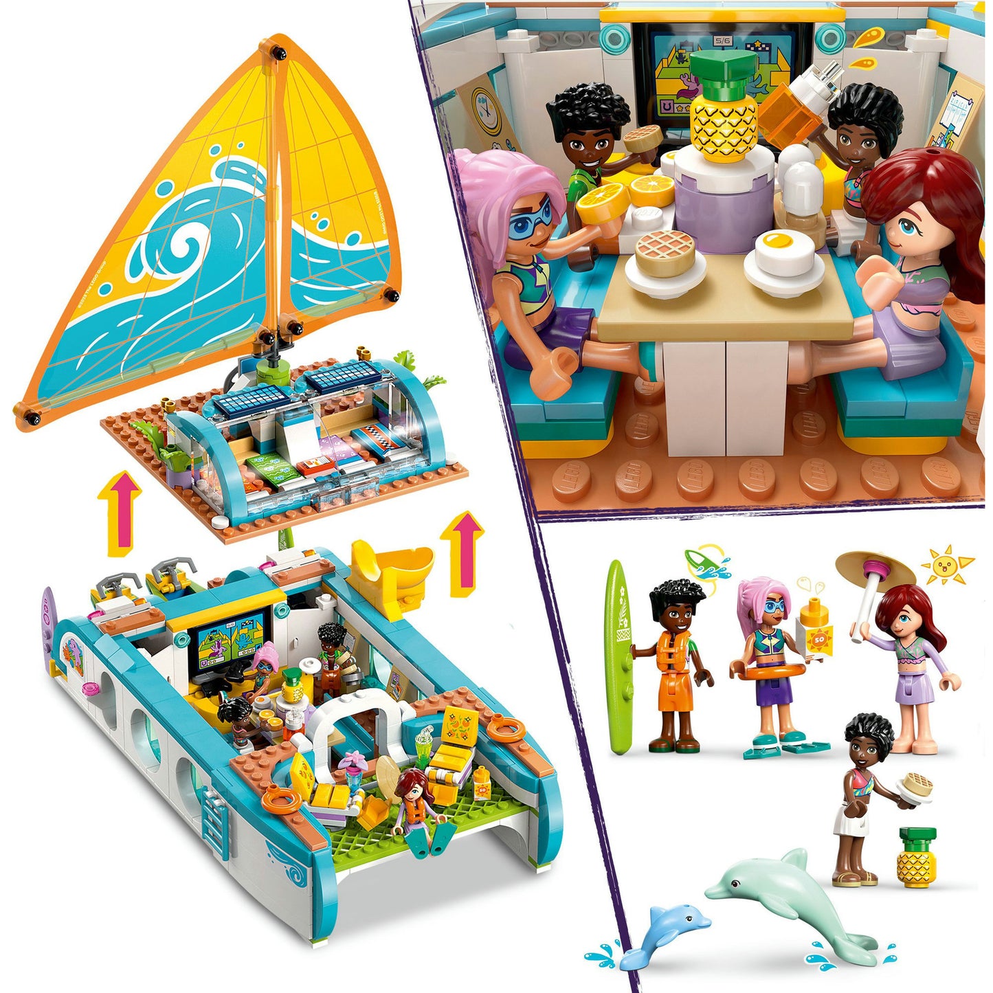 LEGO friends 42664 avontuurlijke bootreis