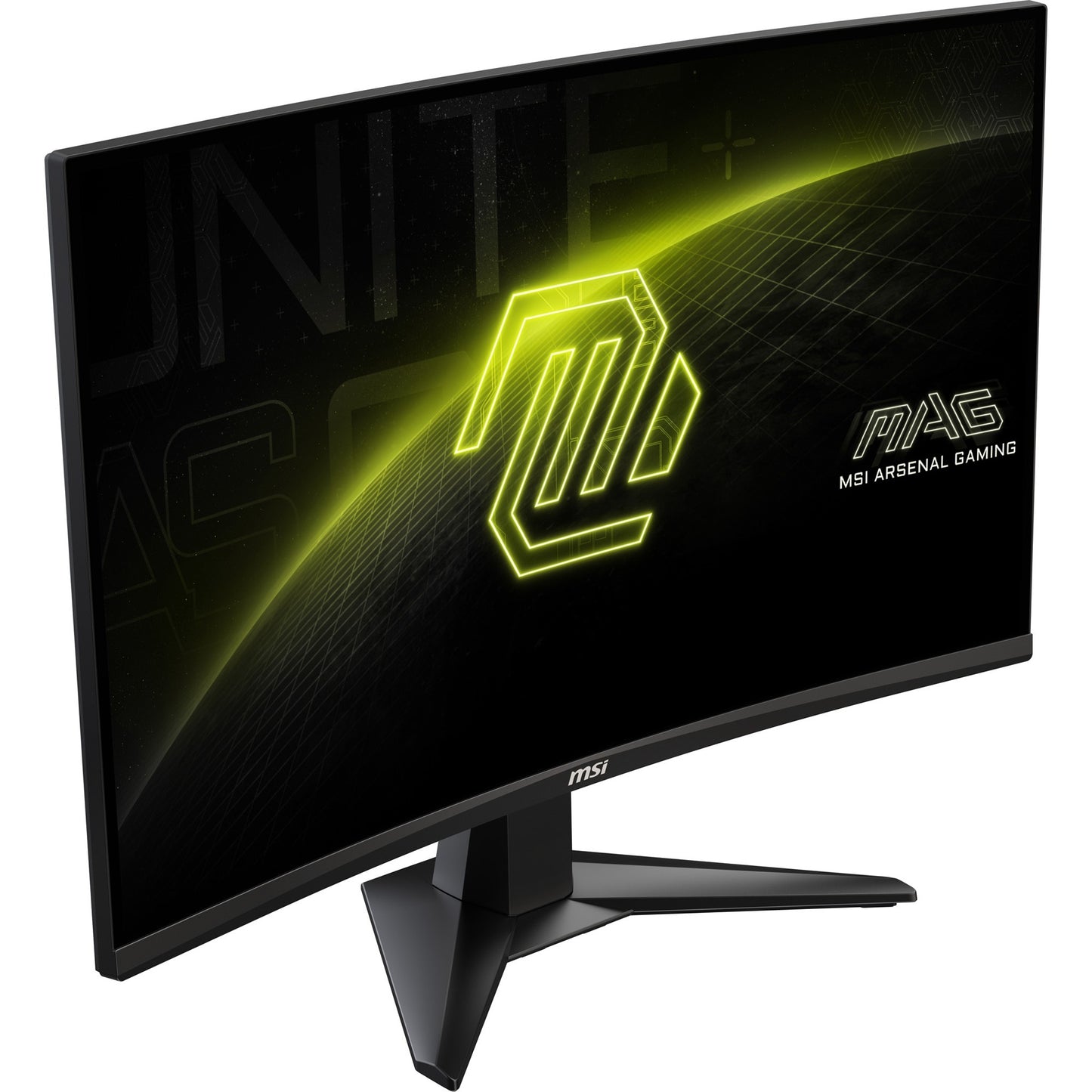 MSI mag 27c6f 27 curved gaming monitor (zwart, 2x hdmi, displayport, 180 hz)