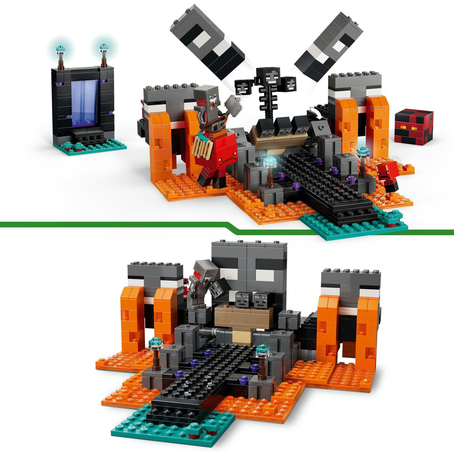 LEGO minecraft 21590 de wither-strijd