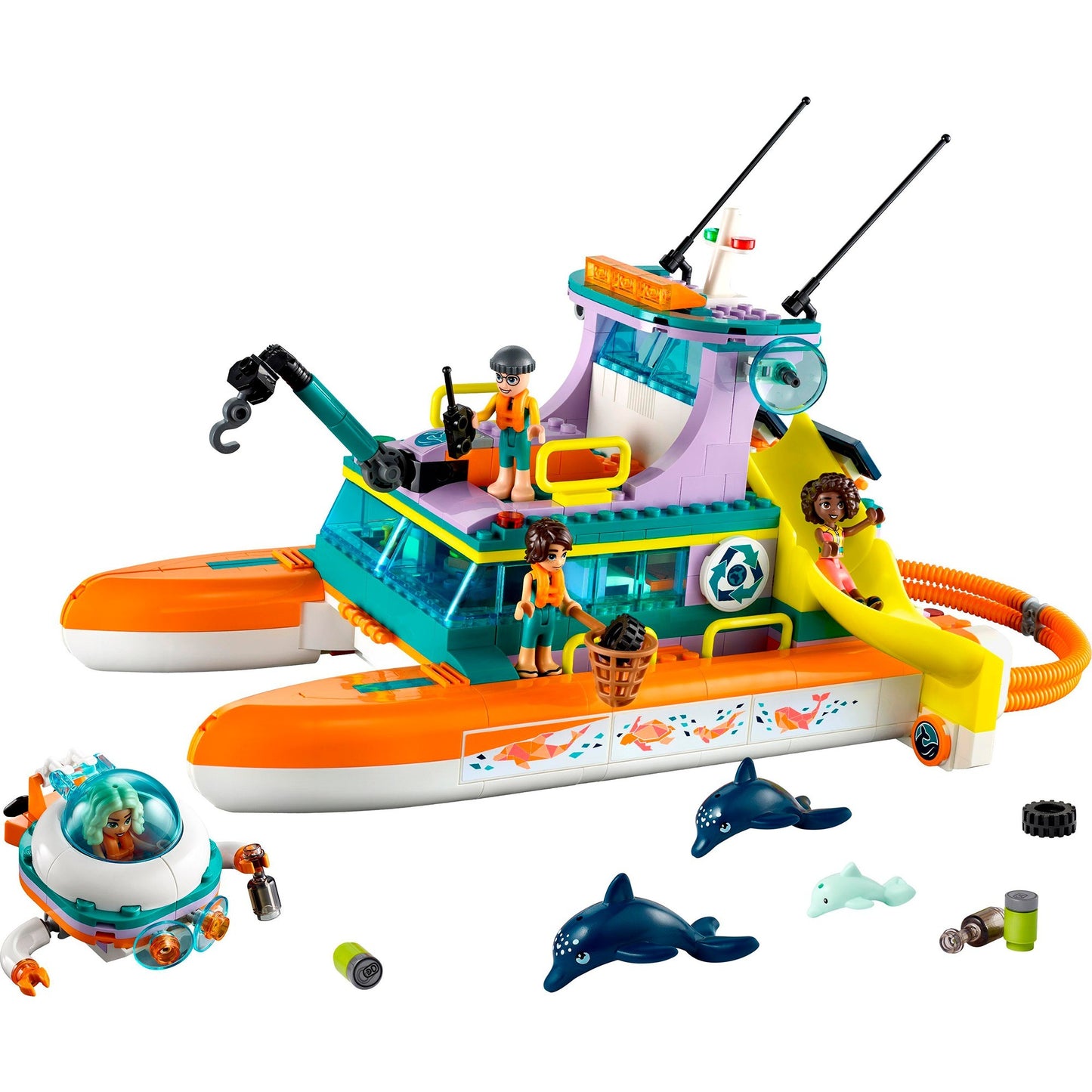 LEGO friends - reddingsboot op zee constructiespeelgoed (41734)