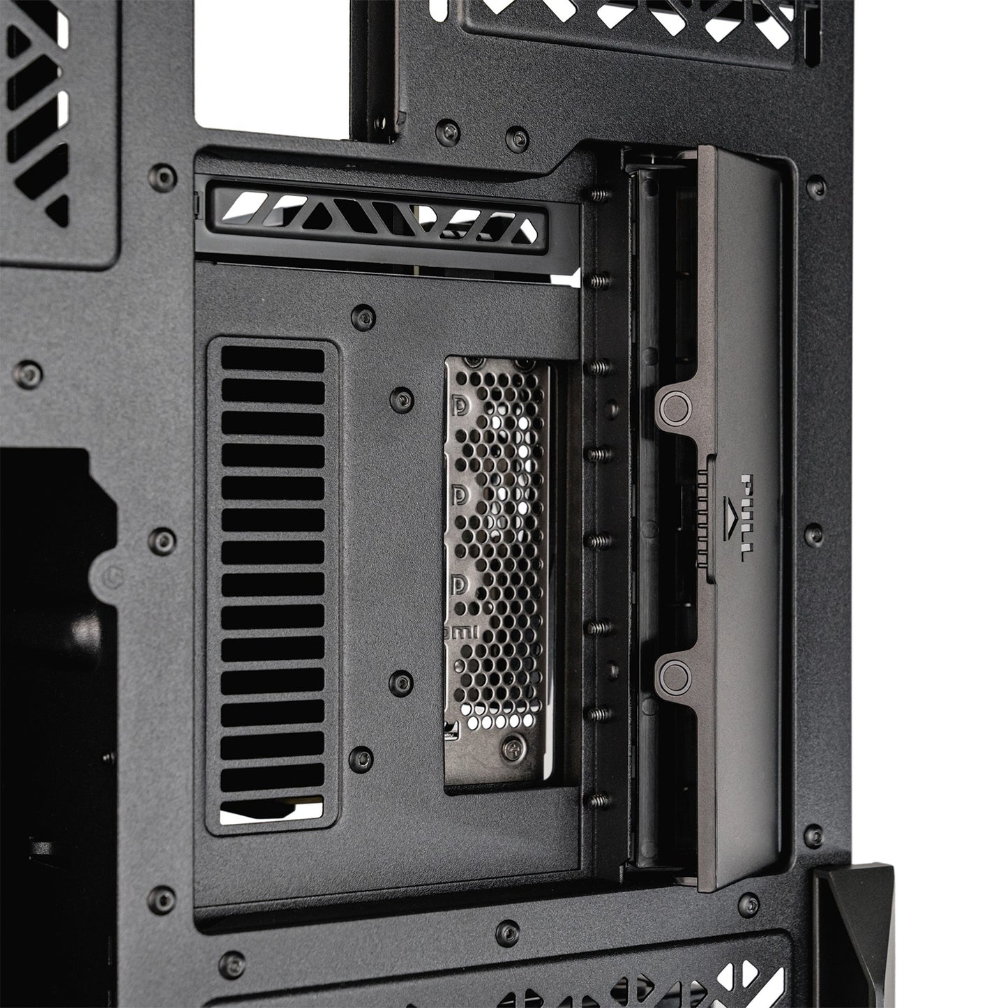 Cooler Master haf 700 evo big tower behuizing (grijs | 4x usb-a | 1x usb-c | rgb | tempered glass)