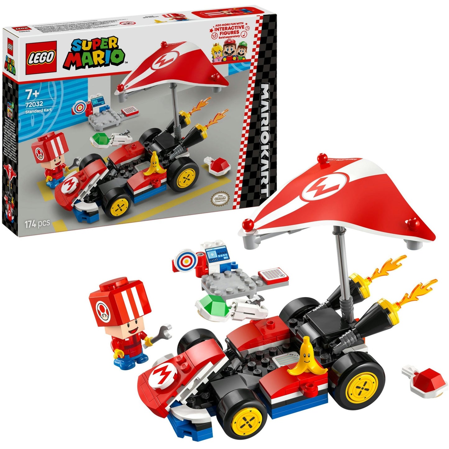 LEGO super mario 72032 mario kart standaardkart