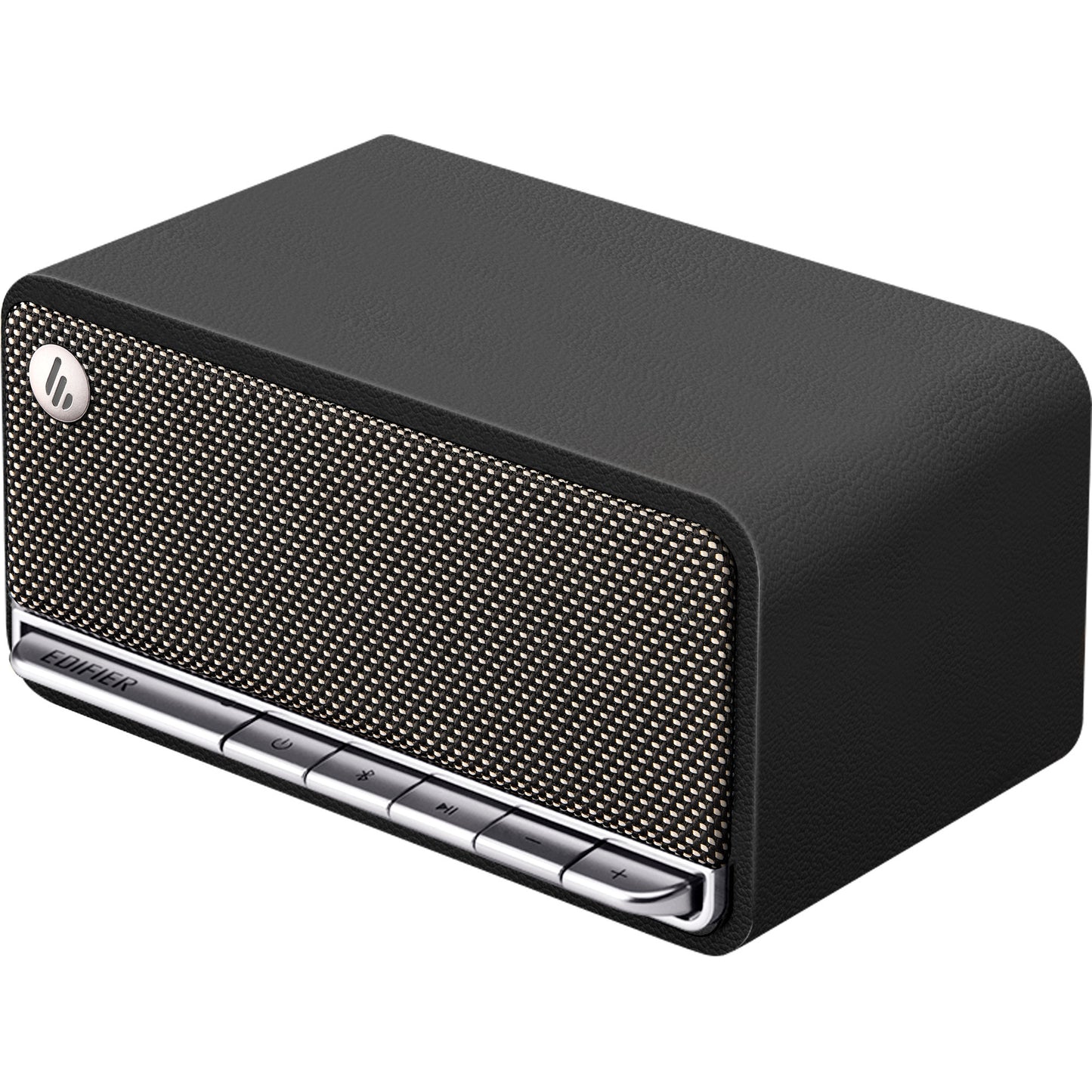 Edifier mp230 retro bluetooth speaker luidspreker (zwart, bluetooth, microsd, aux, usb-c)