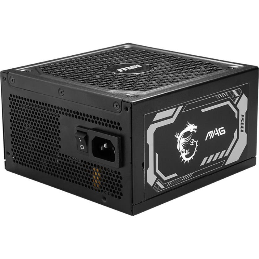 MSI mag a1250gl pcie5 modulaire 1250 watt voeding (zwart, 1x 12v-2x6, 4x pcie)