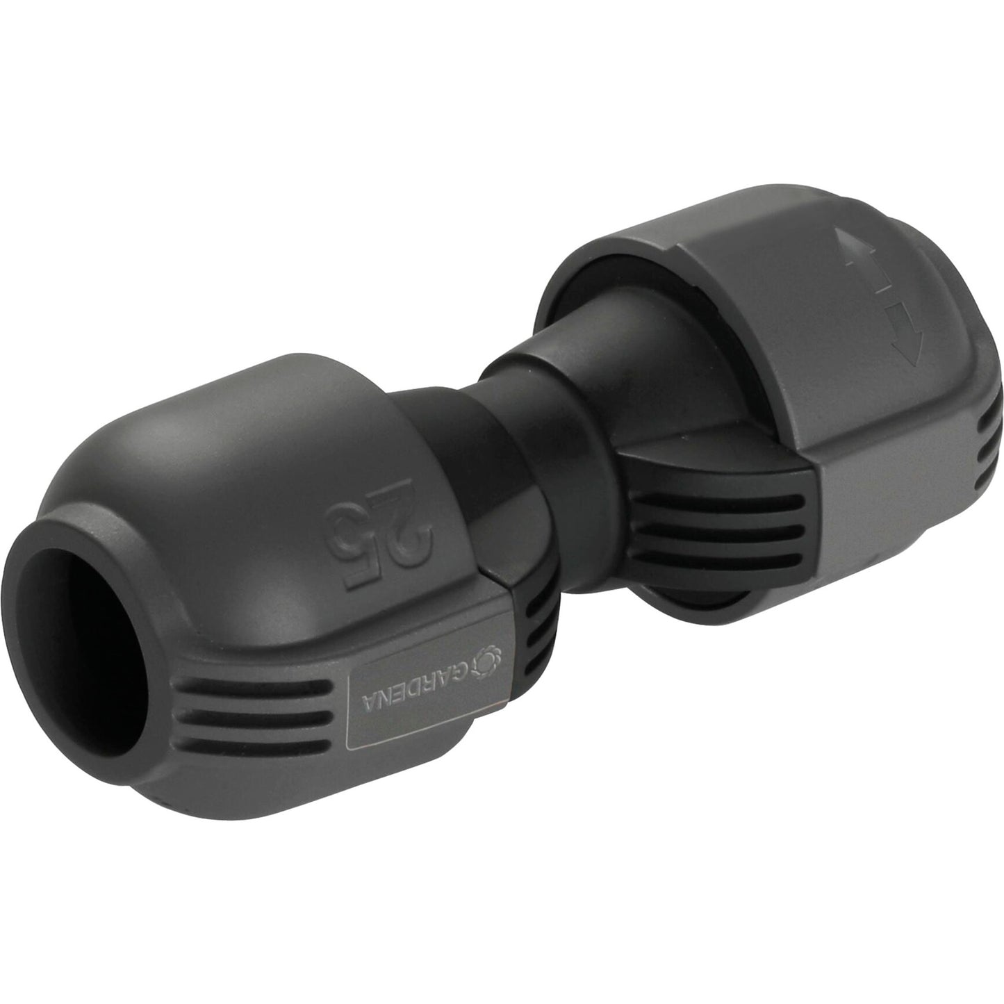 GARDENA verbindingsstuk 25 mm (grijs zwart, 2775-20)