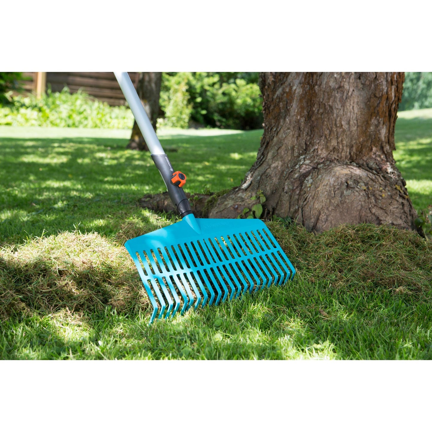 GARDENA combisystem gazonhark bladhark (turquoise, 3101-20)