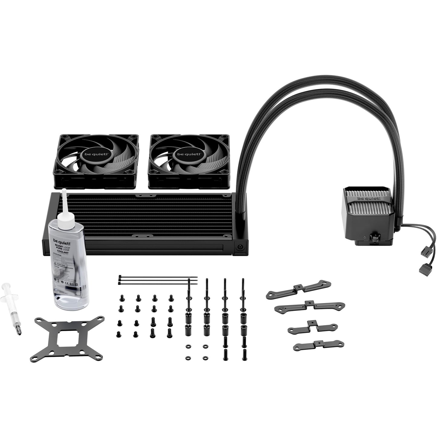 Be Quiet! silent loop 3 240 waterkoeling (zwart, 4-pin pwm)