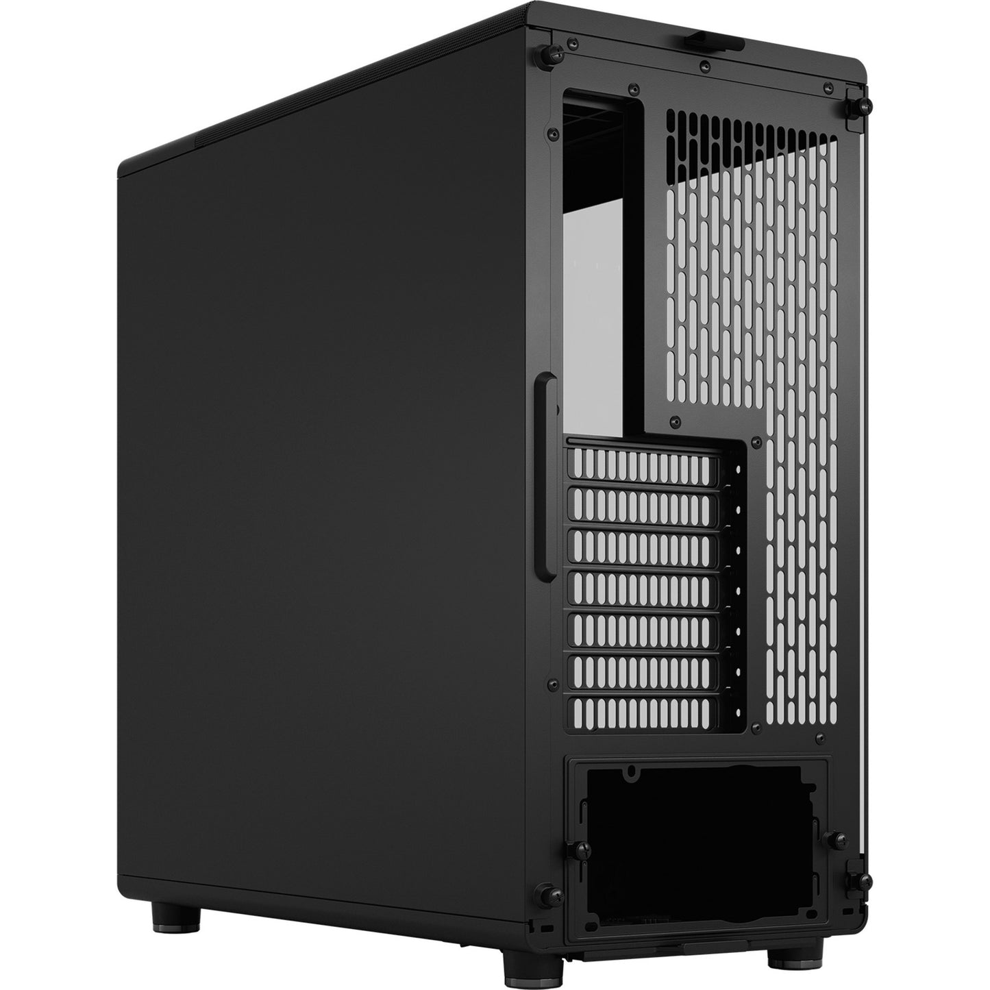 Fractal Design north momentum edition midi tower behuizing (zwart houtkleur | 2x usb-a | 1x usb-c | tempered glass)