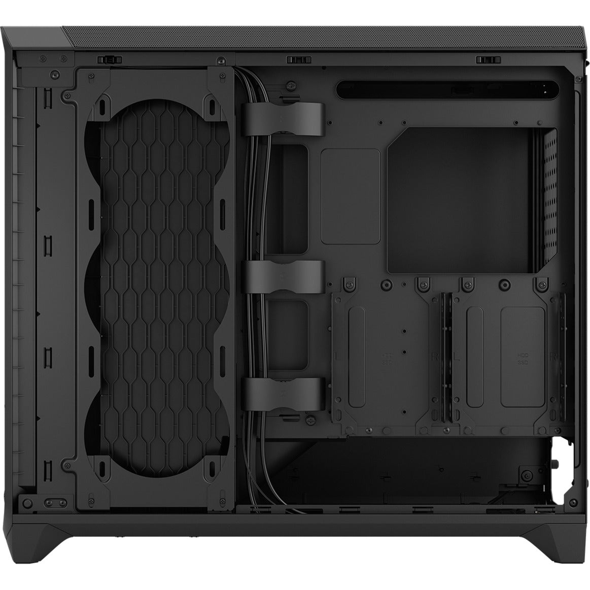 Fractal Design meshify 3 xl big tower behuizing (zwart | 2x usb-a | 1x usb-c)