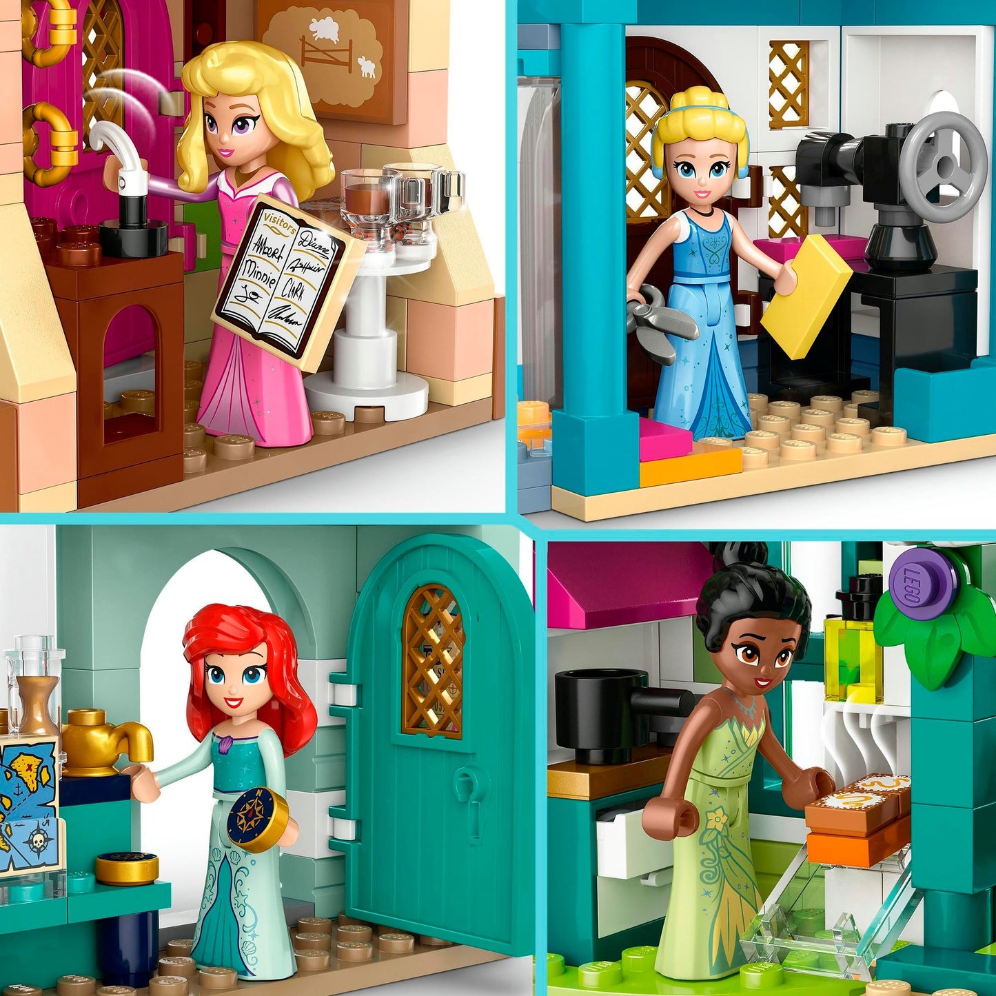 LEGO disney princess - marktavonturen constructiespeelgoed