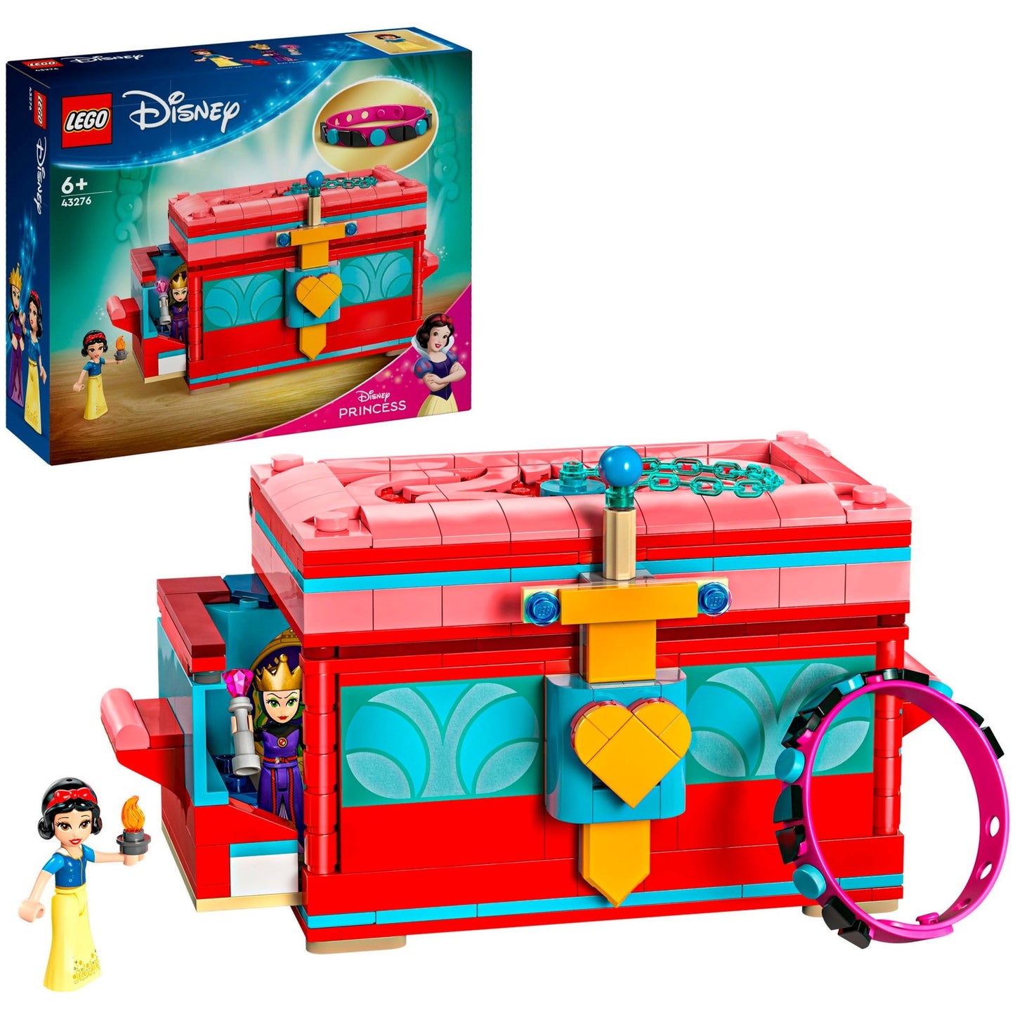 LEGO 43276 disney princess snow white jewelry box
