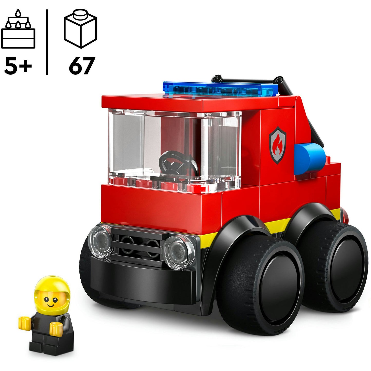 LEGO city 60482 voertuigen brandweerwagen