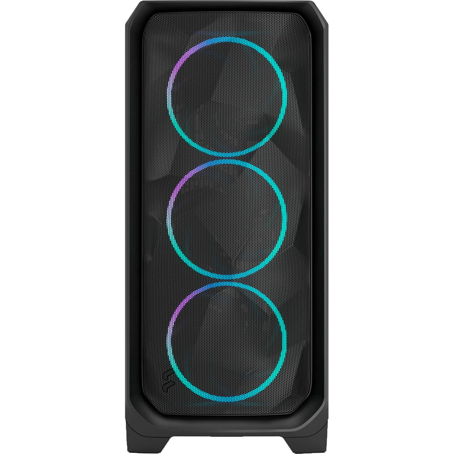 Fractal Design meshify 3 rgb midi tower behuizing (zwart | 2x usb-a | 1x usb-c | rgb | tempered glass)