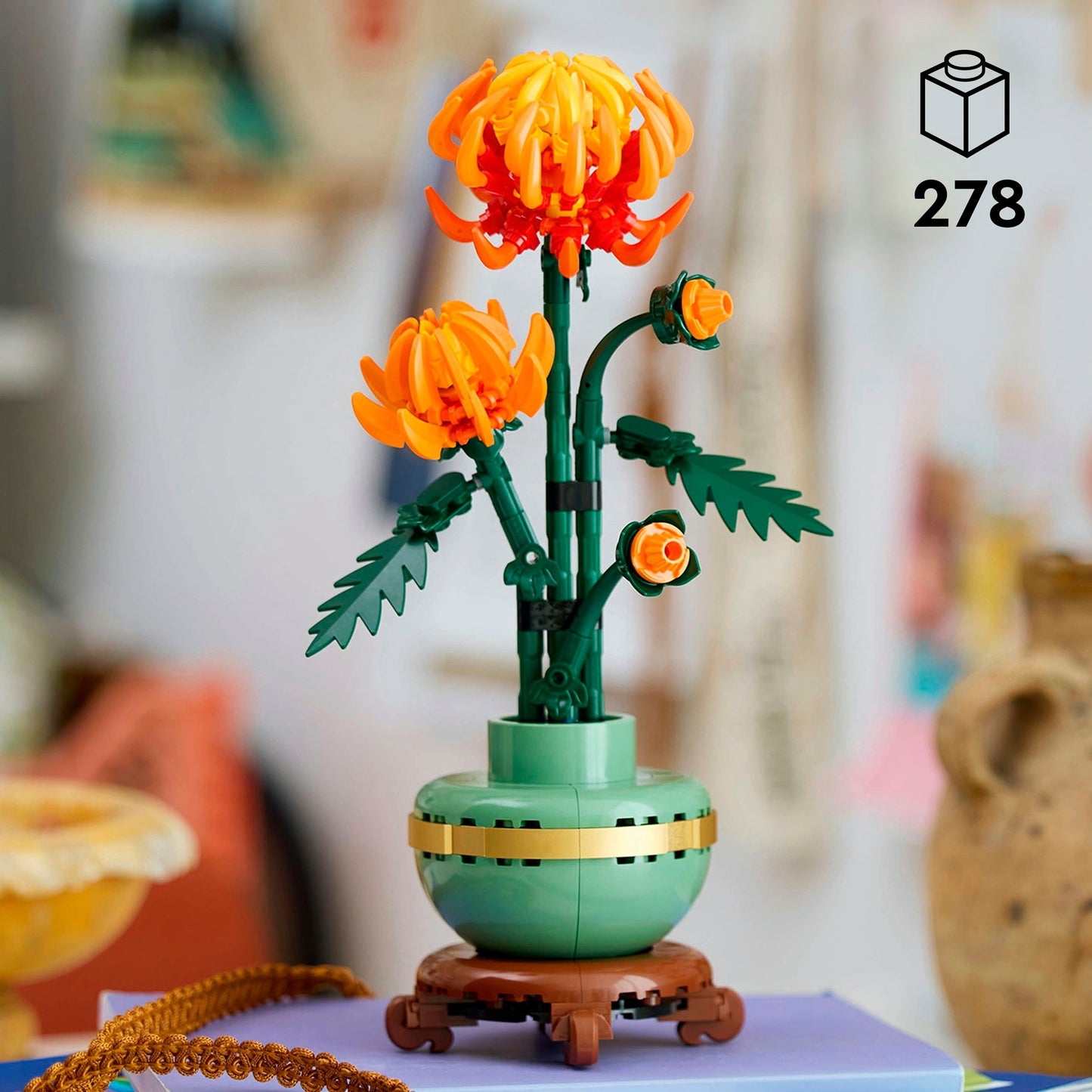 LEGO icons 10368 chrysant