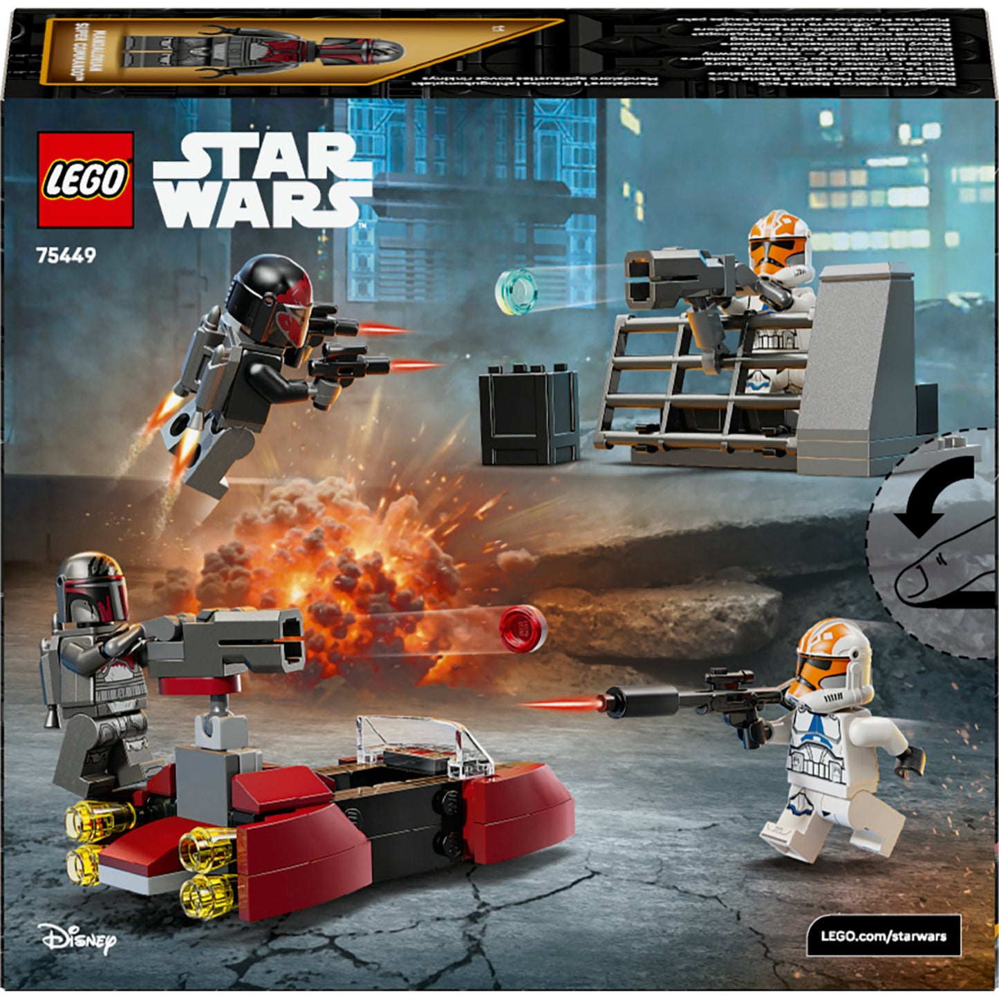 LEGO star wars 75449 battle pack
