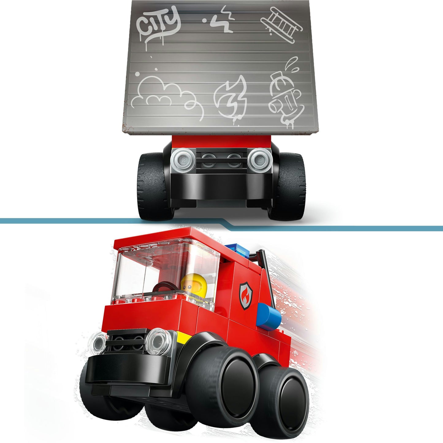LEGO city 60482 voertuigen brandweerwagen