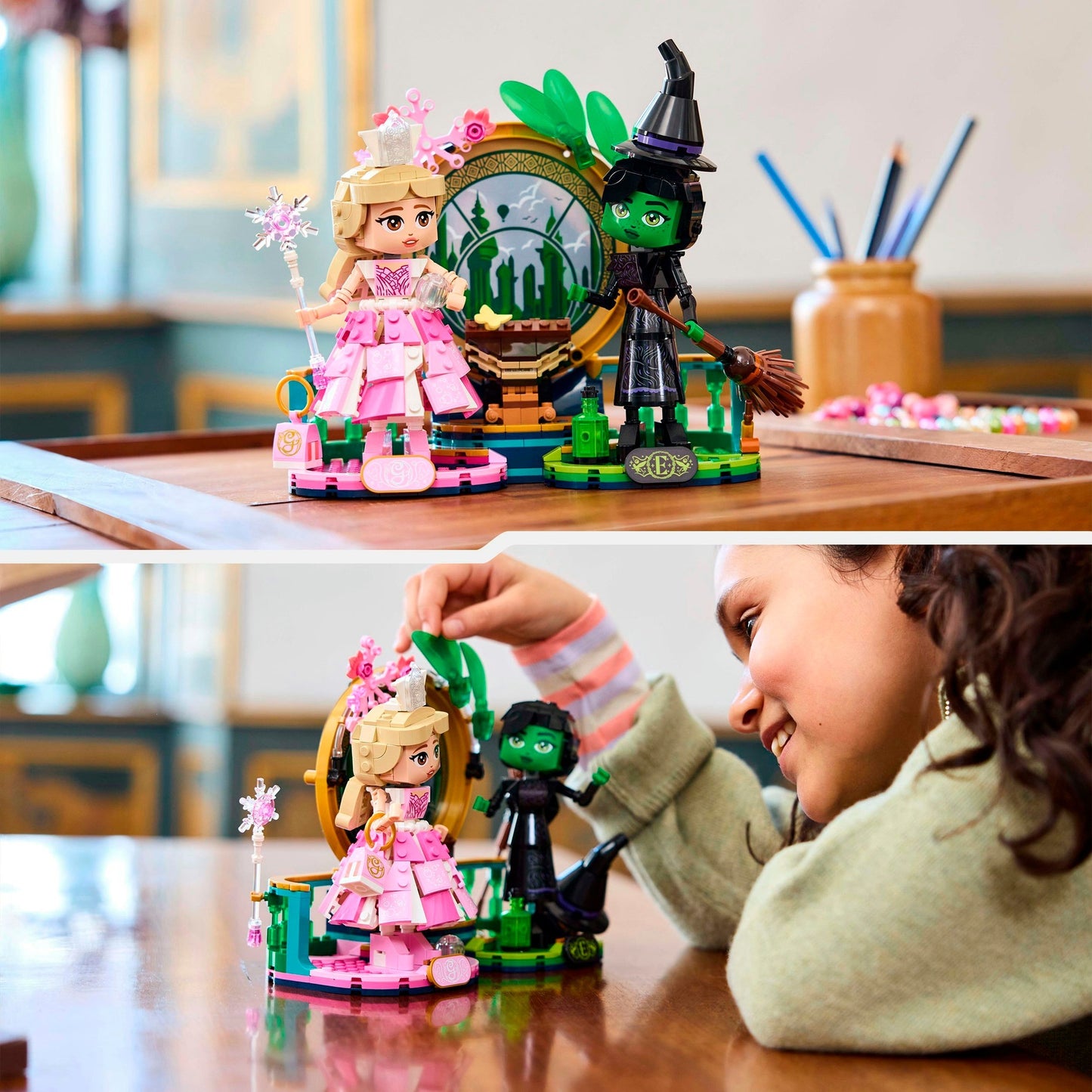 LEGO wicked - elphaba en glinda figuren constructiespeelgoed (75682)