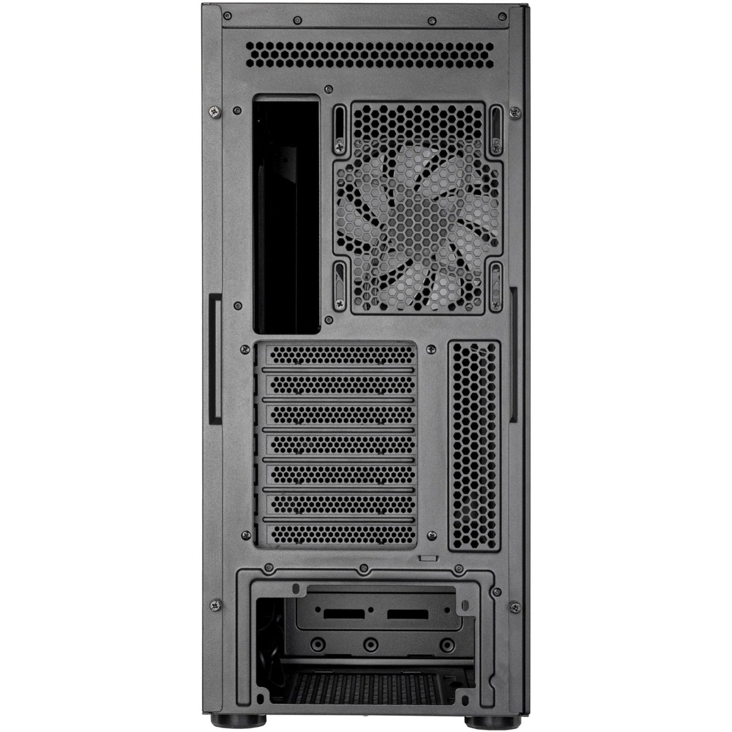 SilverStone fara 514x midi tower behuizing (zwart | 2x usb-a | 1x usb-c | rgb | tempered glass)