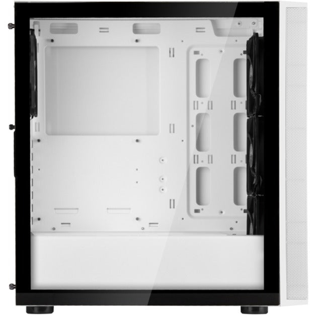 SilverStone fara r1 pro v2 midi tower behuizing (wit | 3x usb-a | tempered glass)