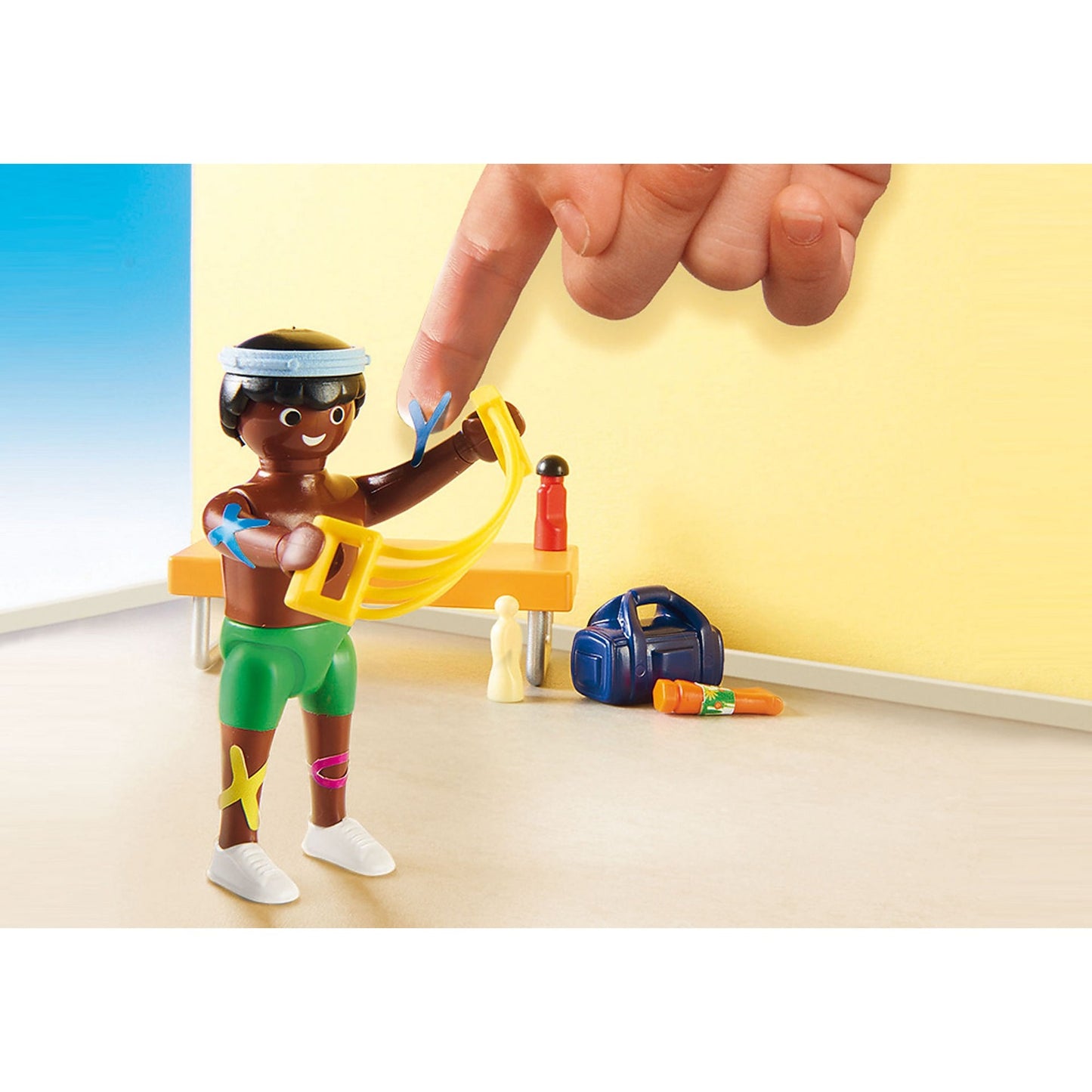 PLAYMOBIL city life - praktijk fysiotherapeut constructiespeelgoed (70195)