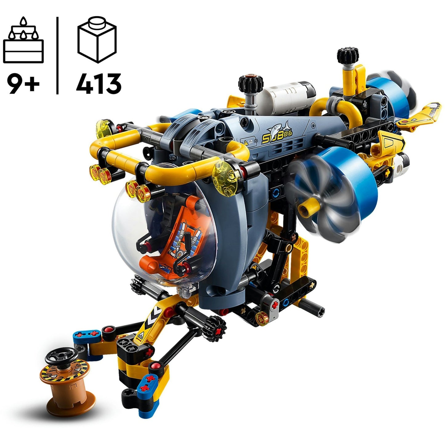 LEGO technic 42201 onderzeeer voor diepzeeonderzoek