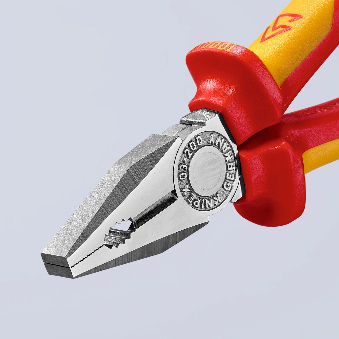 KNIPEX kombi-tang 03 06 200 vde combinatietang (rood geel, 200mm)