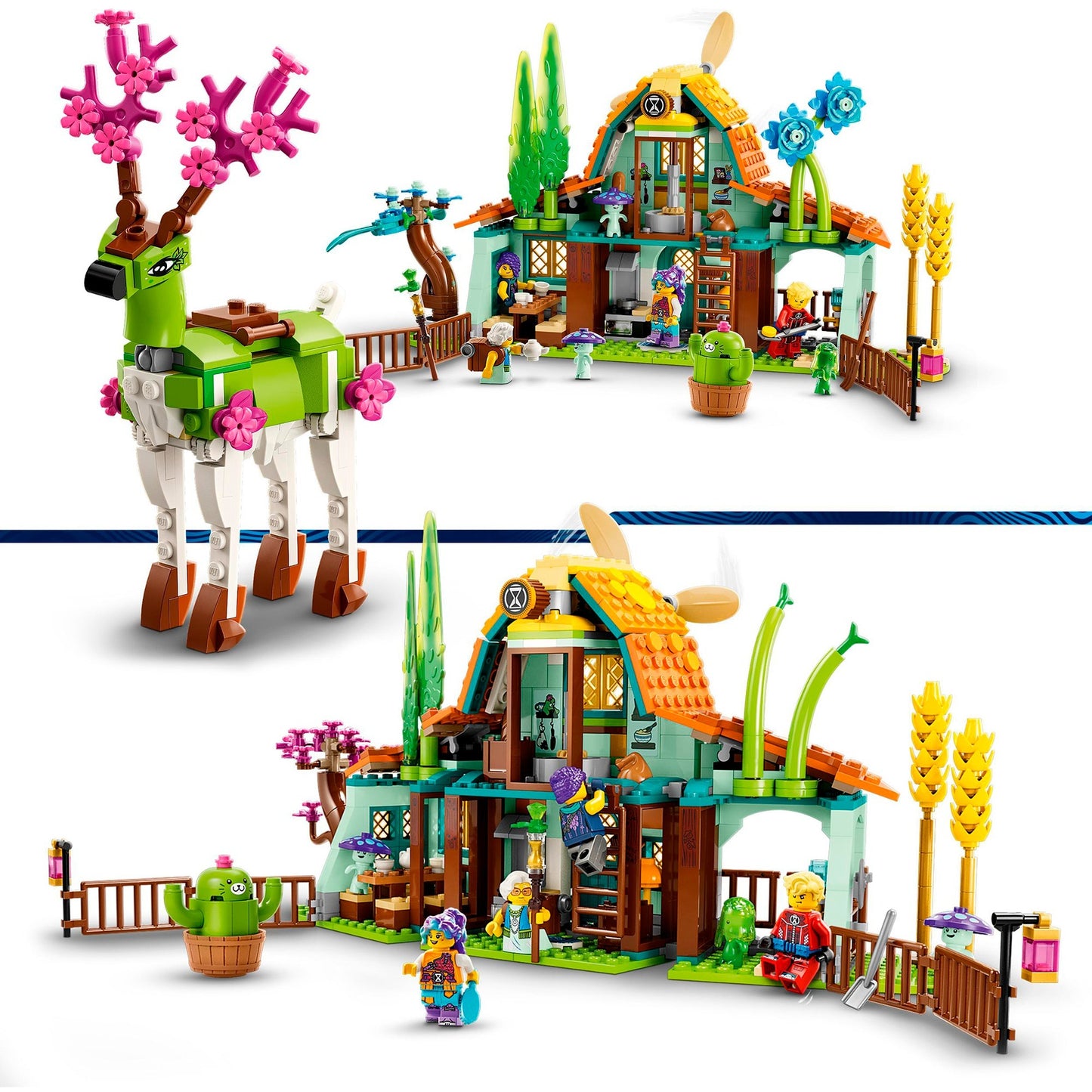 LEGO dreamzzz - stal met droomwezen constructiespeelgoed (71459)