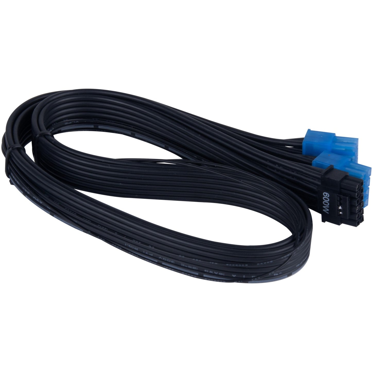 SilverStone 12vhpwr pcie adapter kabel sst-pp14-pcie (zwart, 0,55 meter)