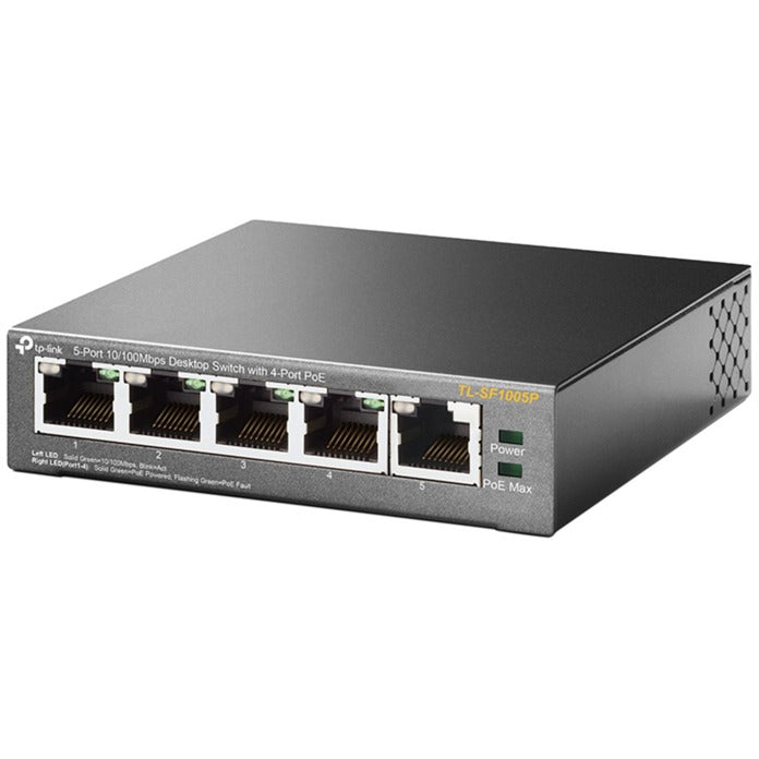 TP-Link tl-sf1005p switch (5 poorts, poe)