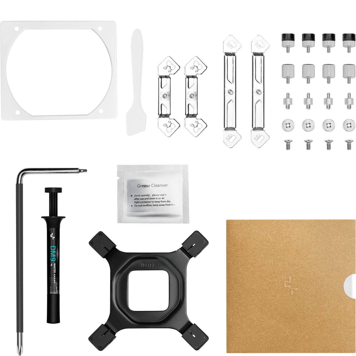 DeepCool assassin iv cpu-koeler (wit, 4-pin pwm fan-connector)