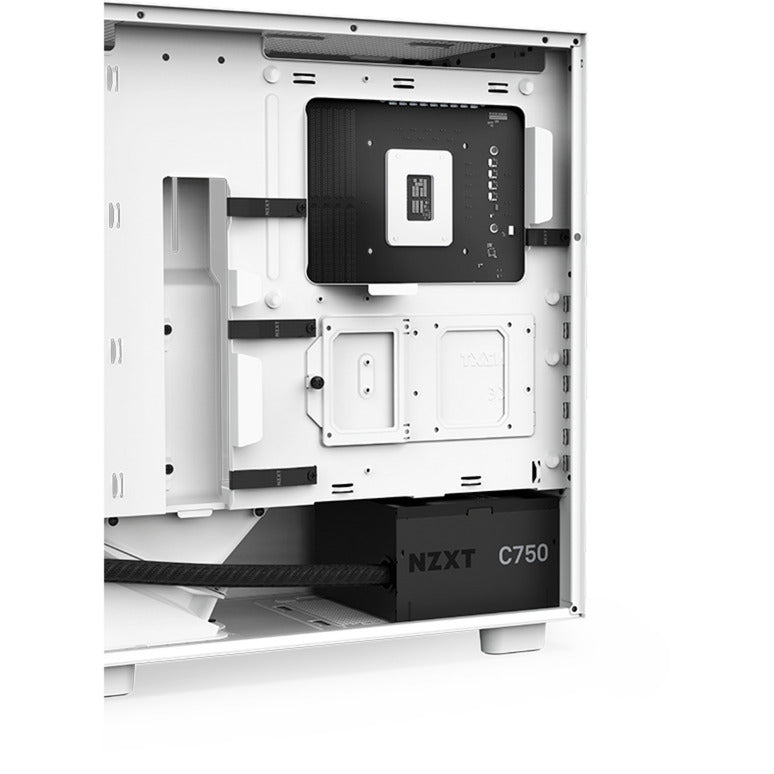 NZXT c750 bronze modulaire 750 watt voeding (zwart, 1x 12v-2x6, 4x pcie)