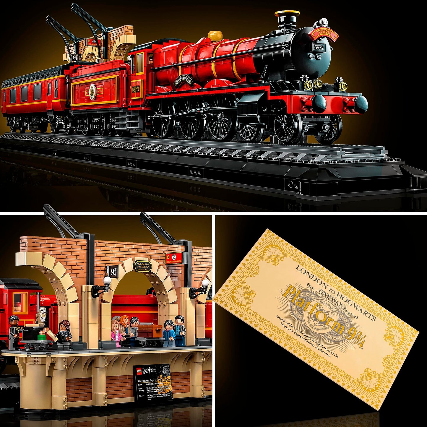 LEGO harry potter - zweinstein express™ - verzameleditie constructiespeelgoed (76405)
