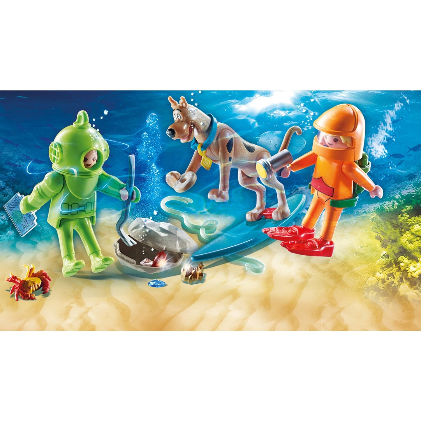 PLAYMOBIL scooby-doo! - avontuur met ghost of captain cutler constructiespeelgoed (70708)