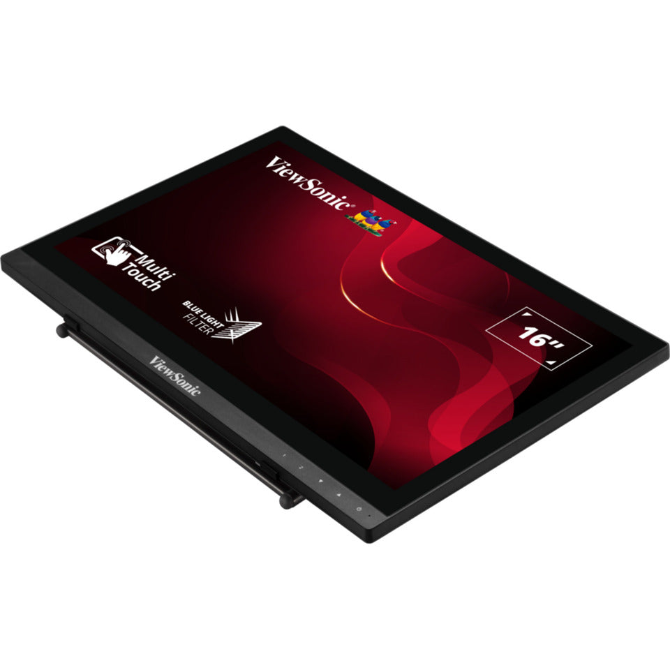 ViewSonic 10-point touchscreen monitor td1630-3 16 (zwart, 1x hdmi, vga, usb-b)