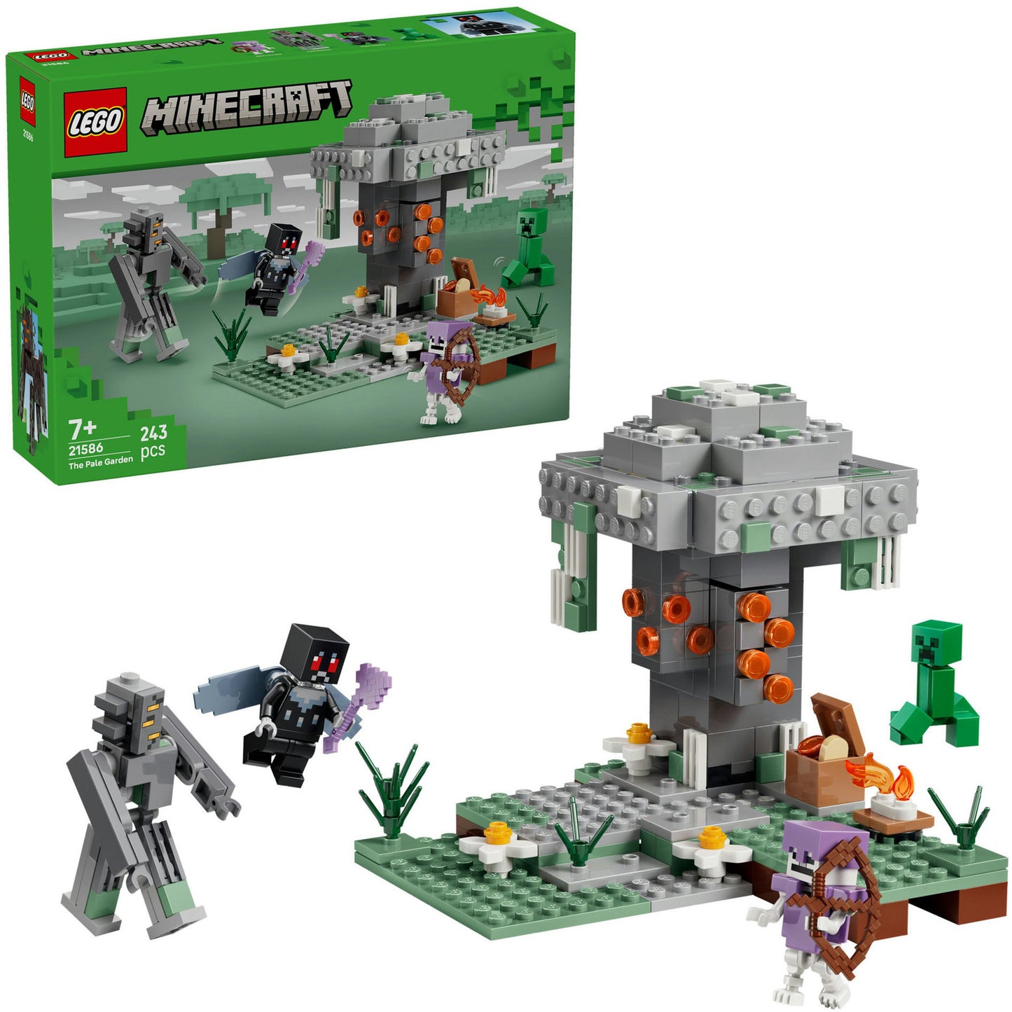 LEGO minecraft 21586 de bleke tuin
