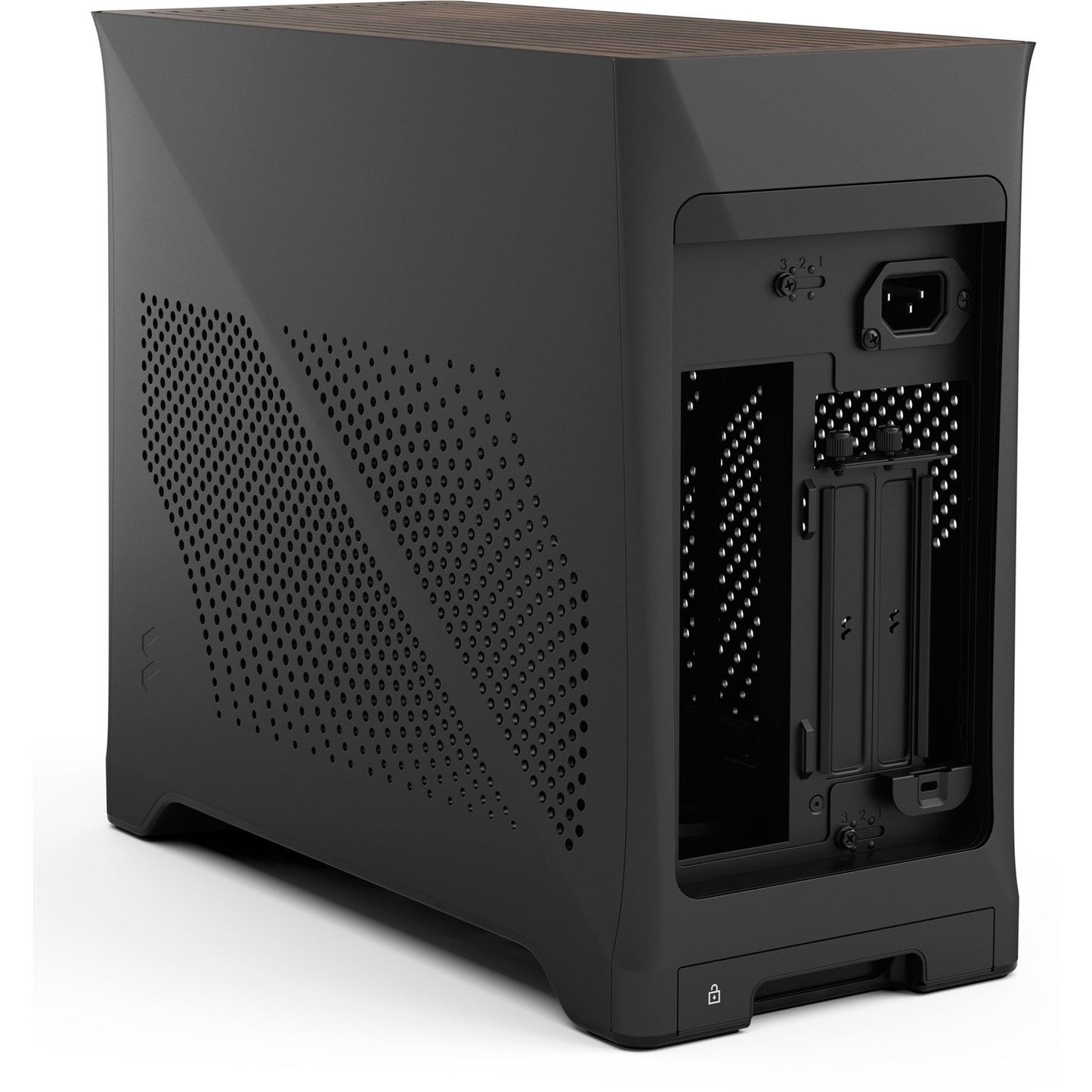 Fractal Design era 2 charcoal mini tower behuizing (donkergrijs | 2x usb-a | 1x usb-c)